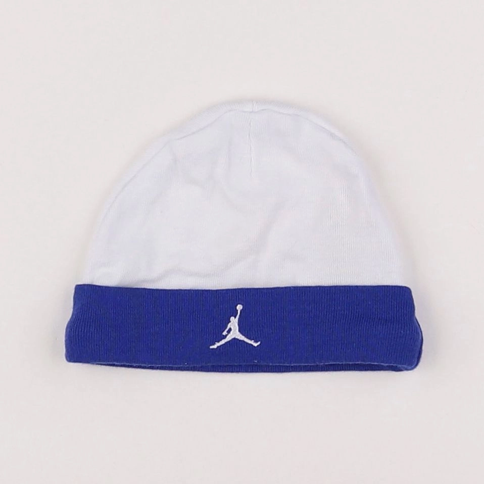 Nike - bonnet de naissance bleu, blanc - 6/12 mois