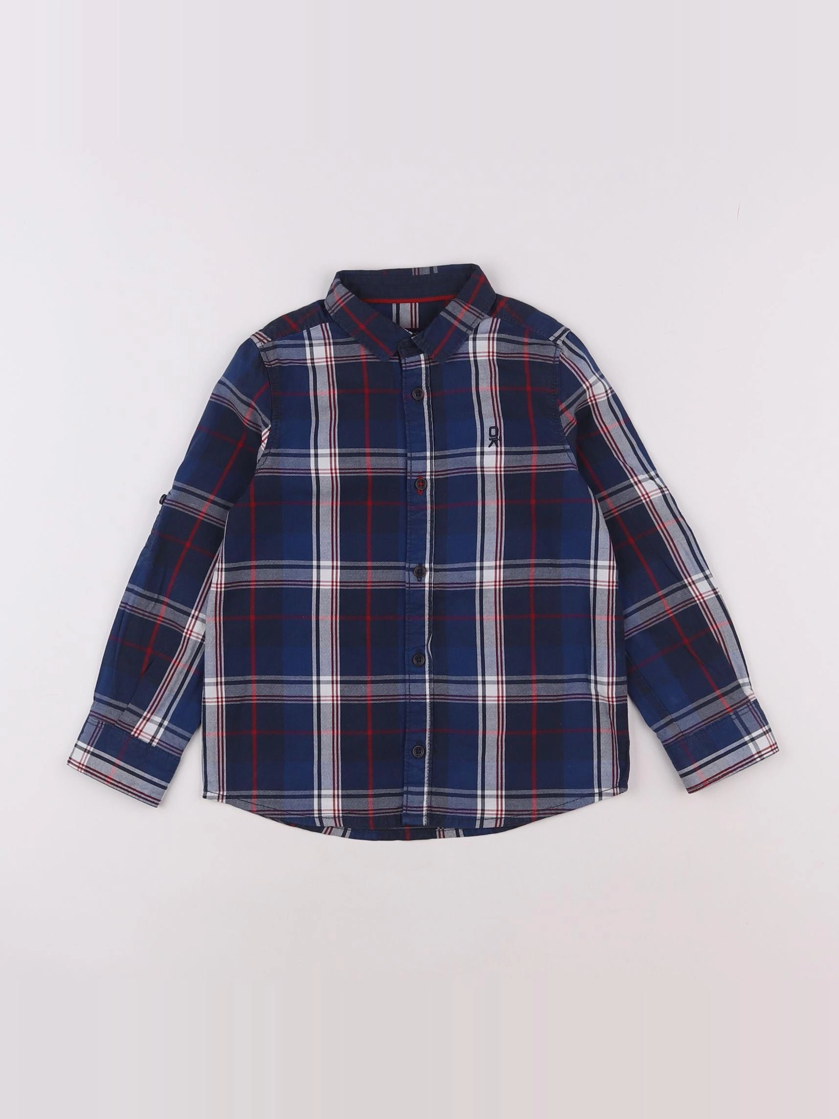 Okaidi - chemise bleu - 4 ans