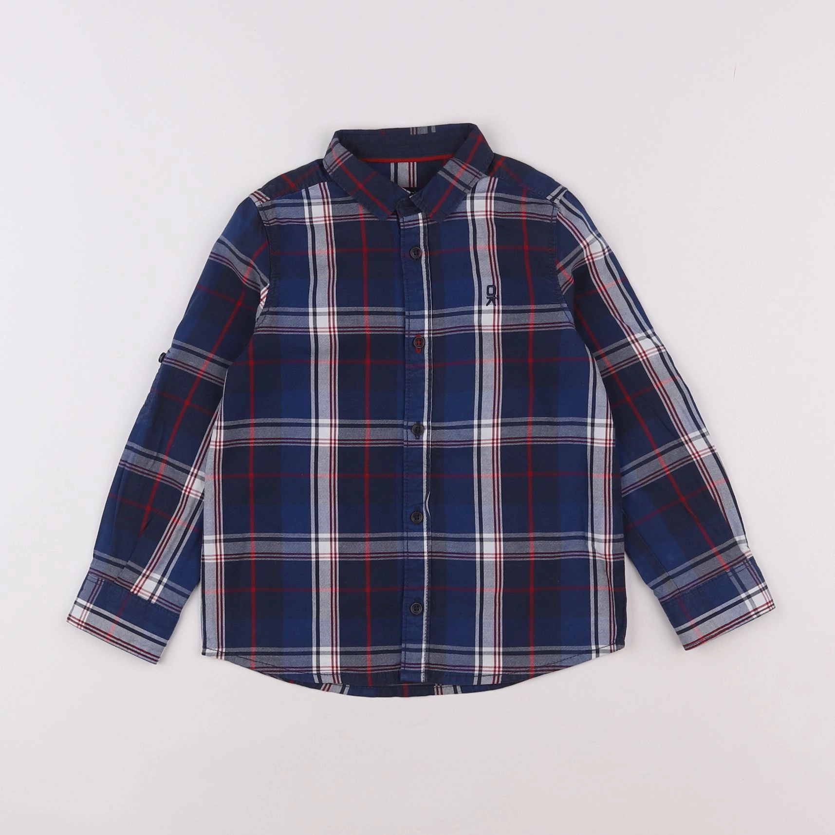 Okaidi - chemise bleu - 4 ans