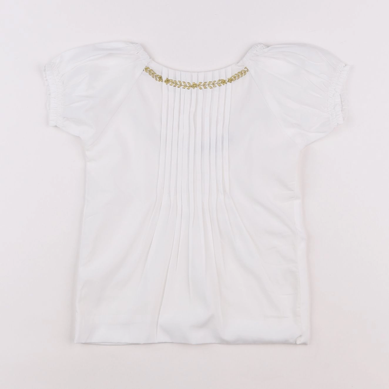 Les petits inclassables  - blouse blanc - 2/3 ans