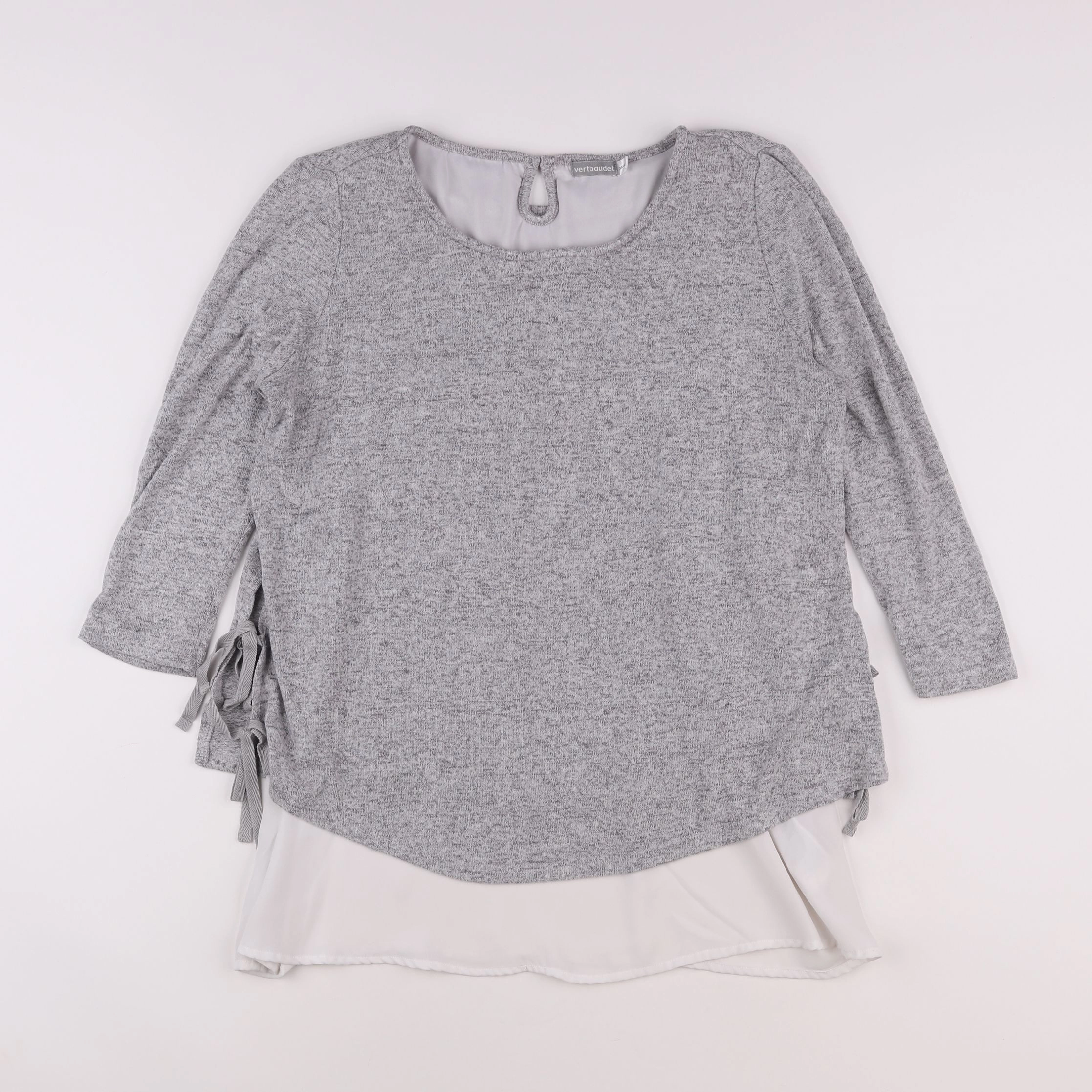 Vertbaudet - pull gris - 38 à 40