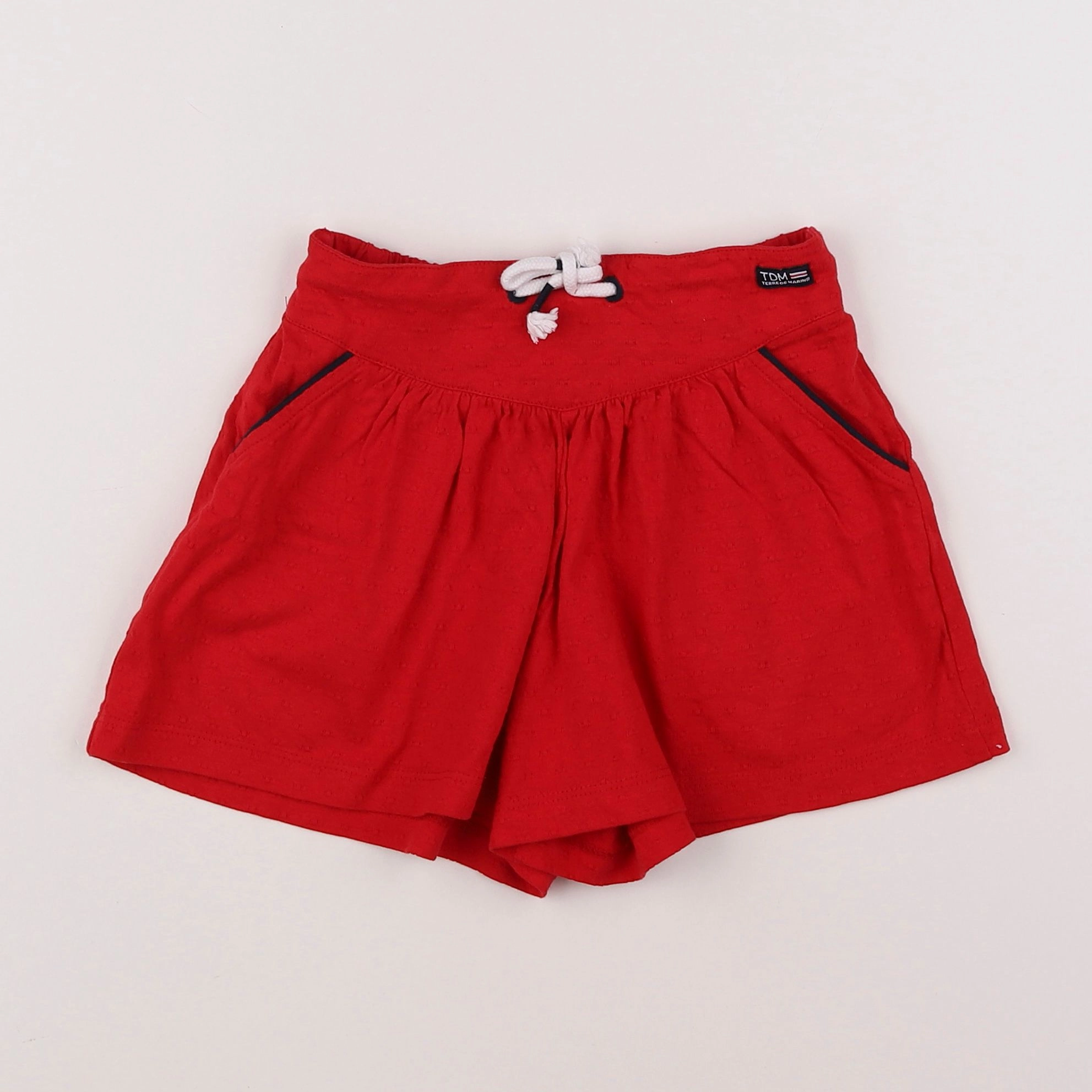 Terre de marins - short rouge - 6 ans