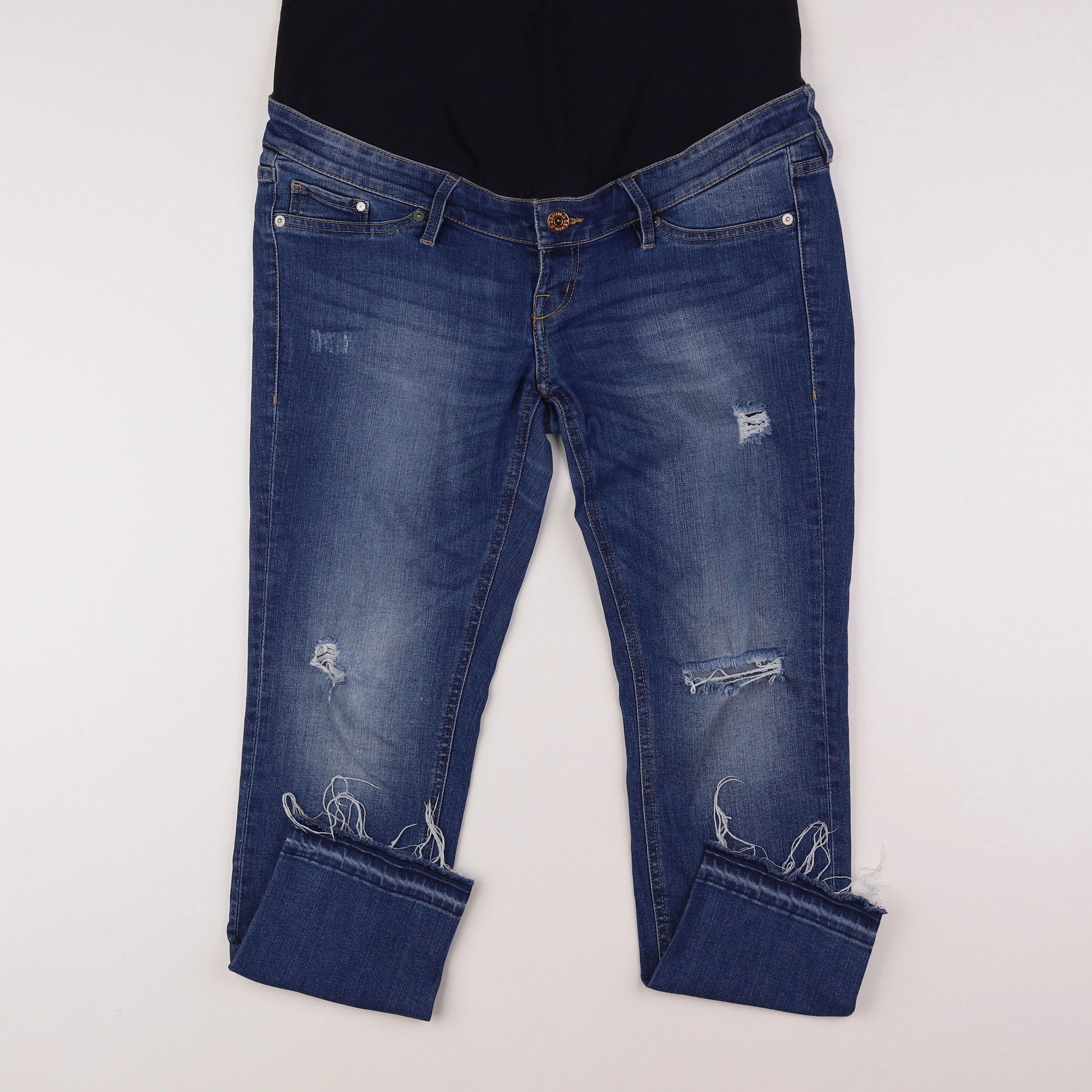 H&M - jean grossesse bleu - 40
