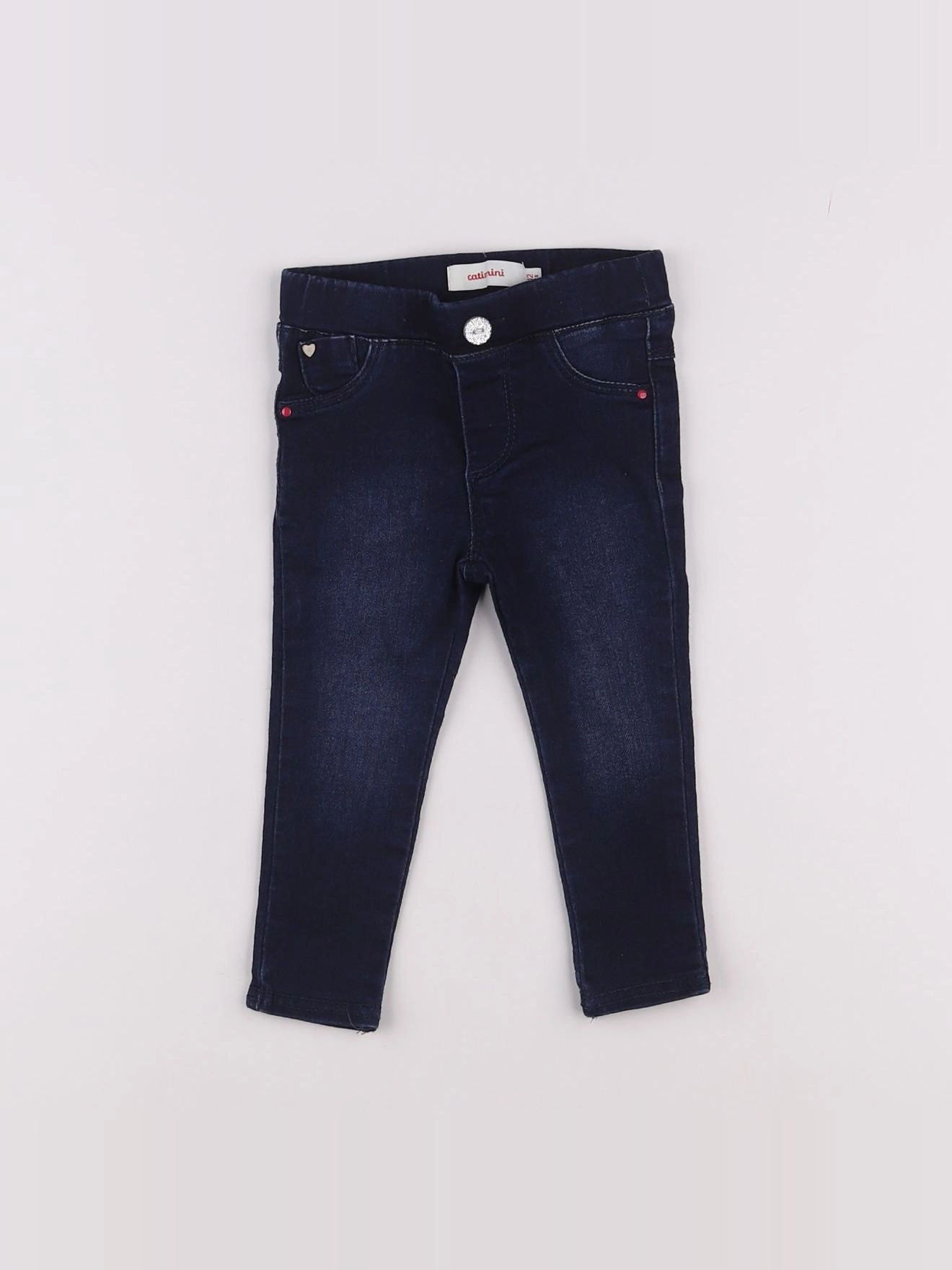 Catimini - jegging bleu - 12 mois