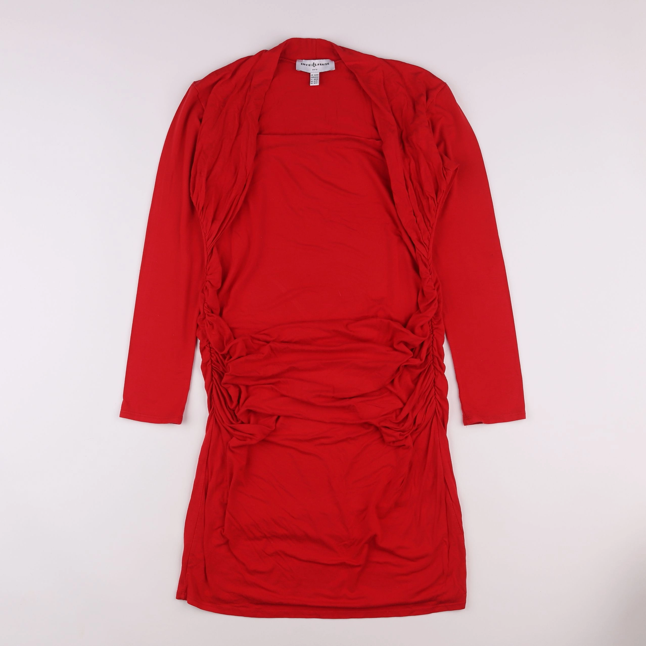 Envie de fraise - robe grossesse rouge - 42 à 44