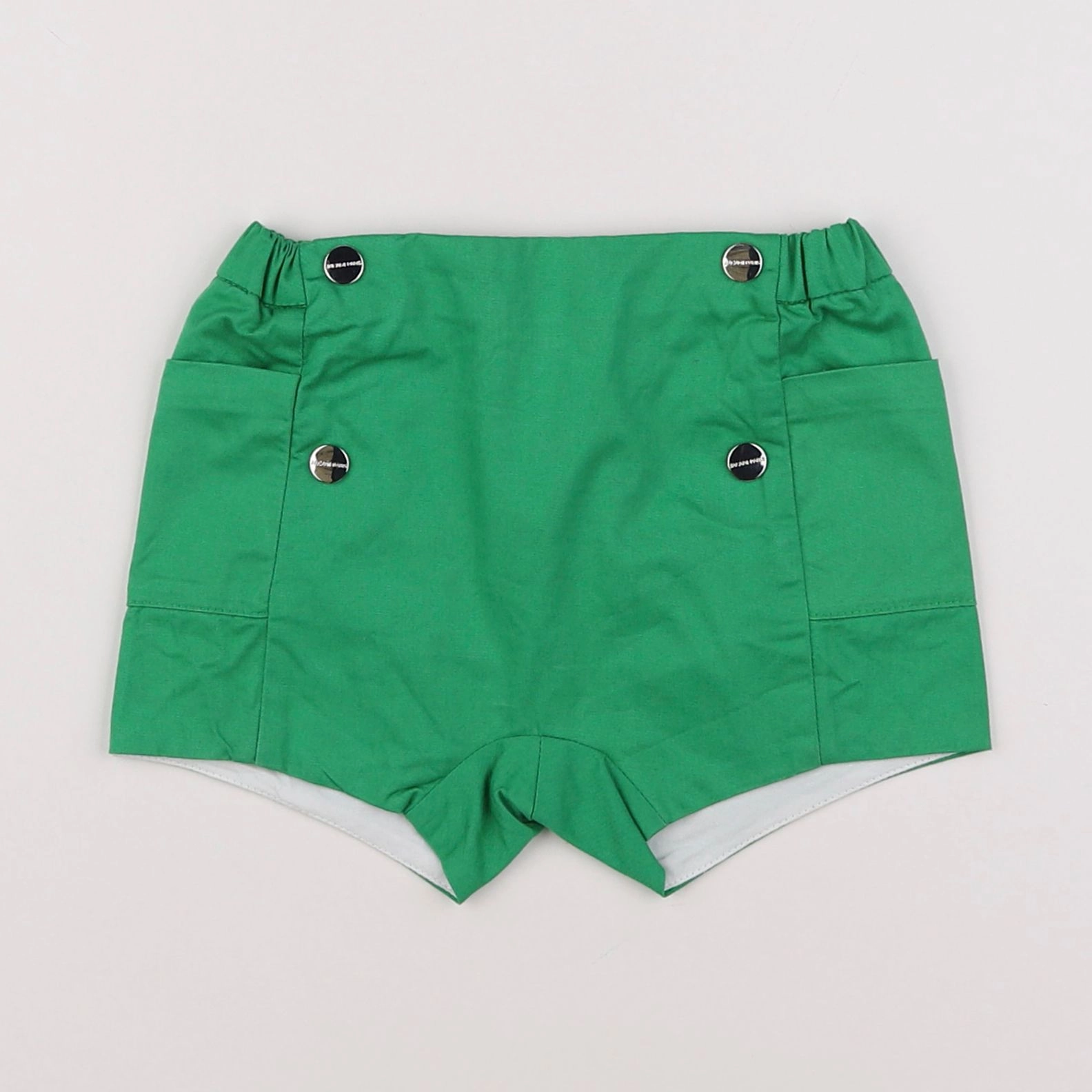 Jacadi - short vert - 12 mois
