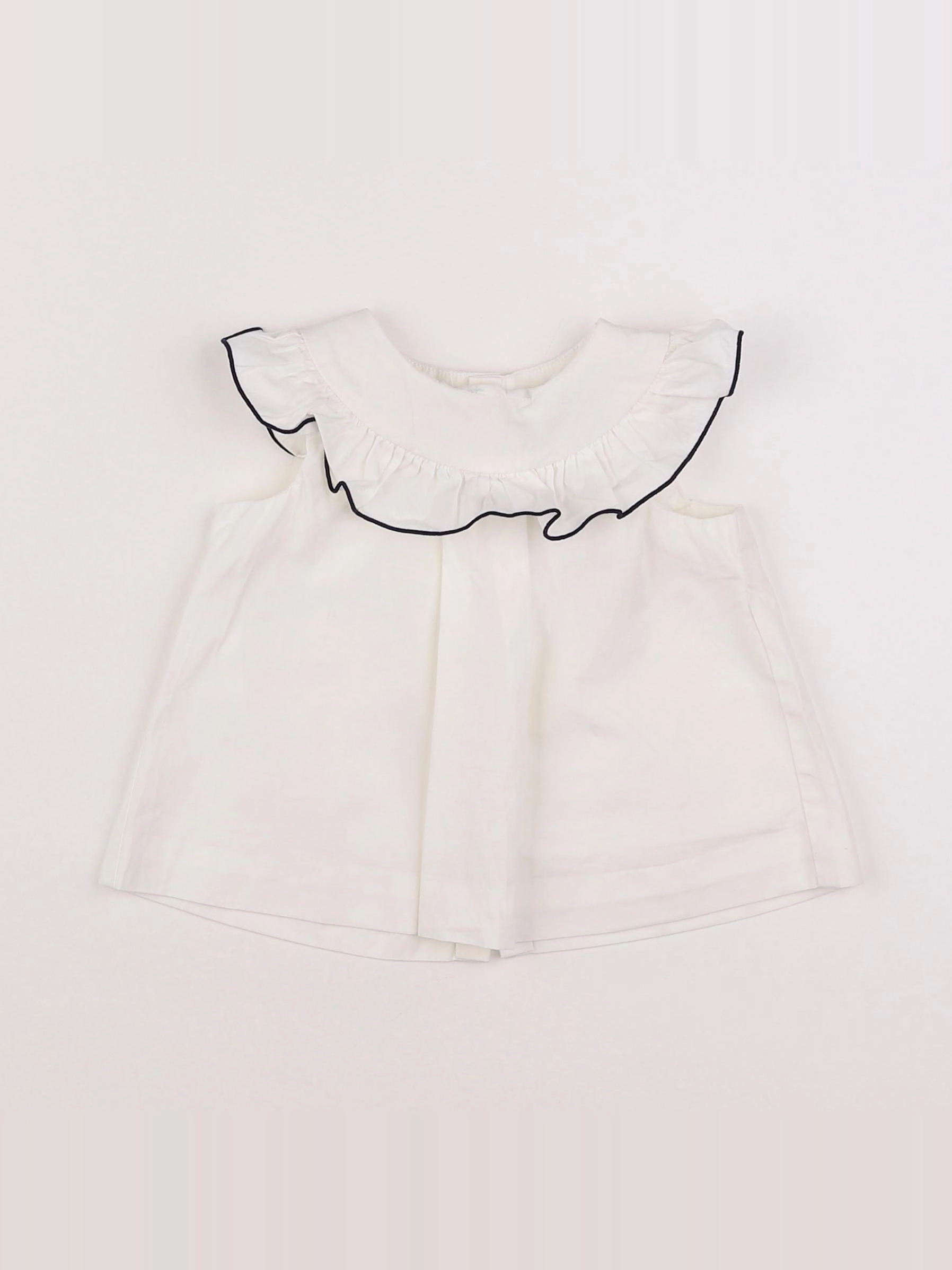 Jacadi - blouse blanc - 12 mois