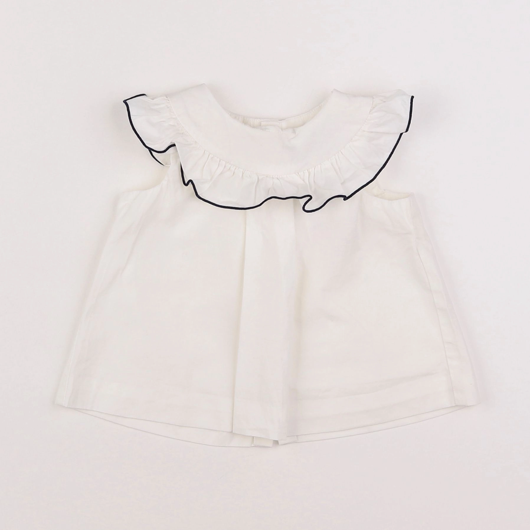 Jacadi - blouse blanc - 12 mois