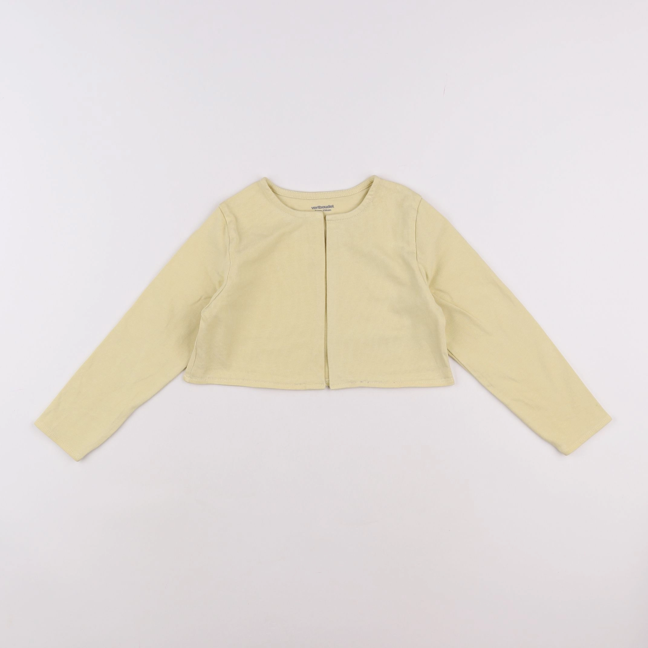 Vertbaudet - tee-shirt jaune - 6 ans