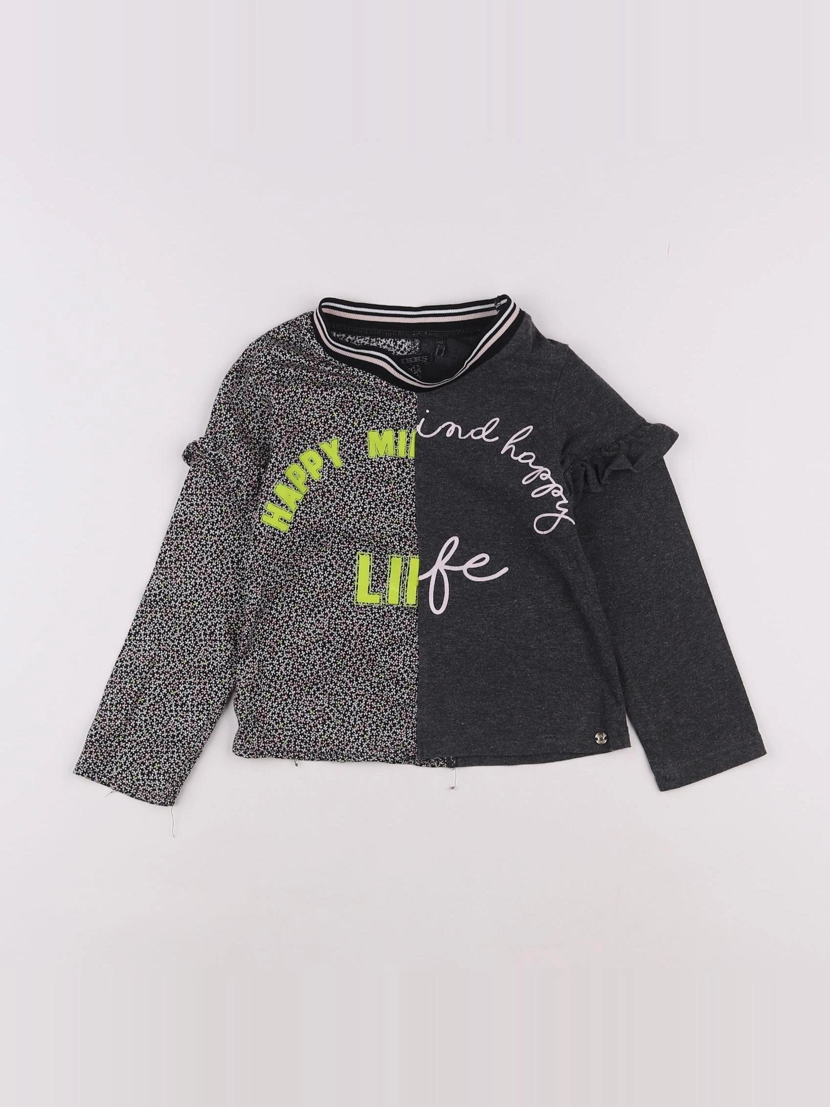 IKKS - tee-shirt noir - 4 ans