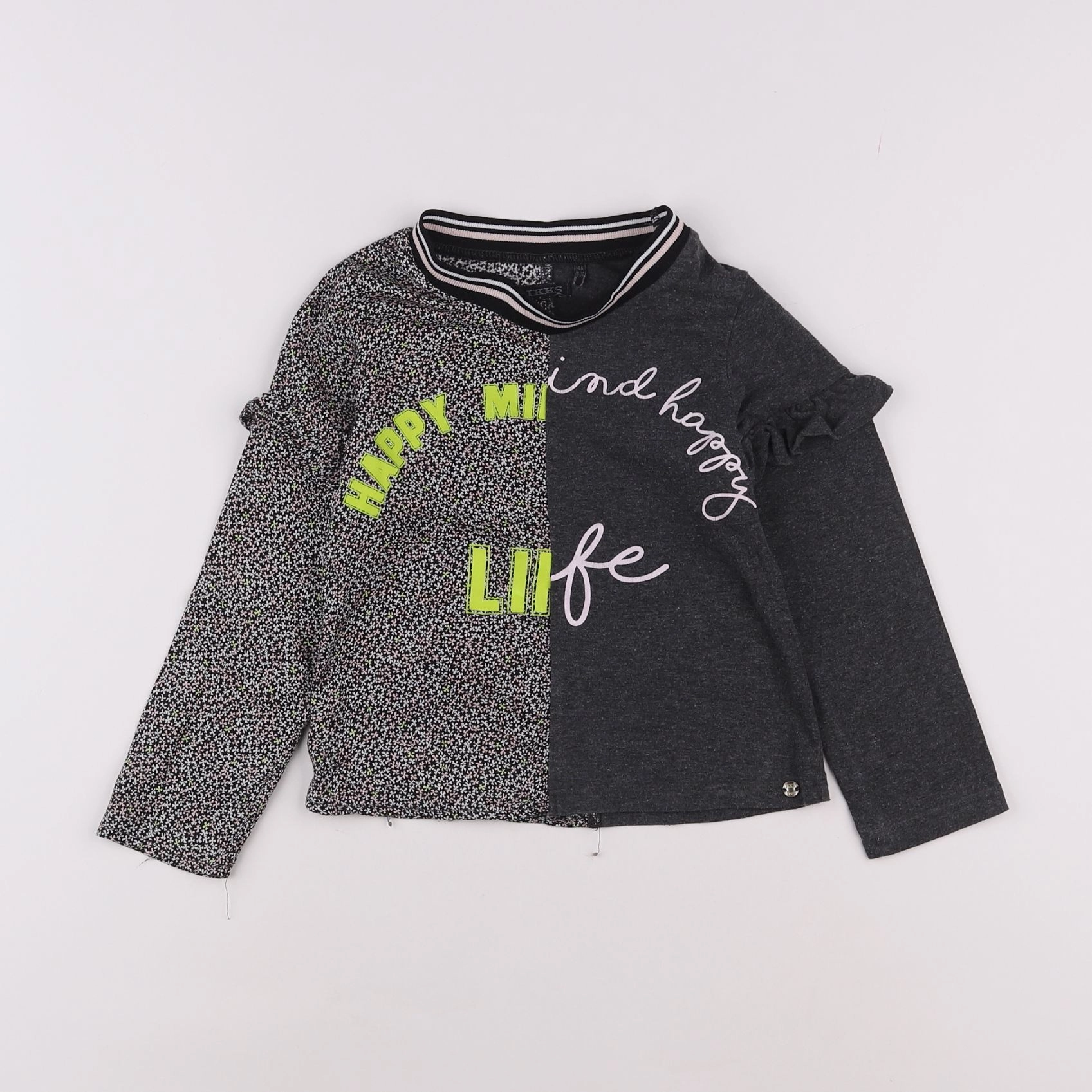 IKKS - tee-shirt noir - 4 ans