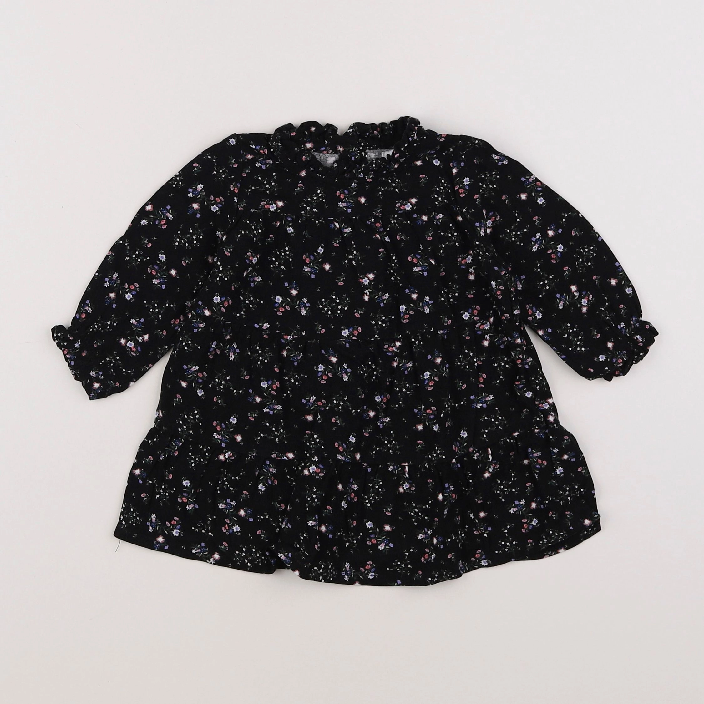 Vertbaudet - robe multicolore - 6 mois