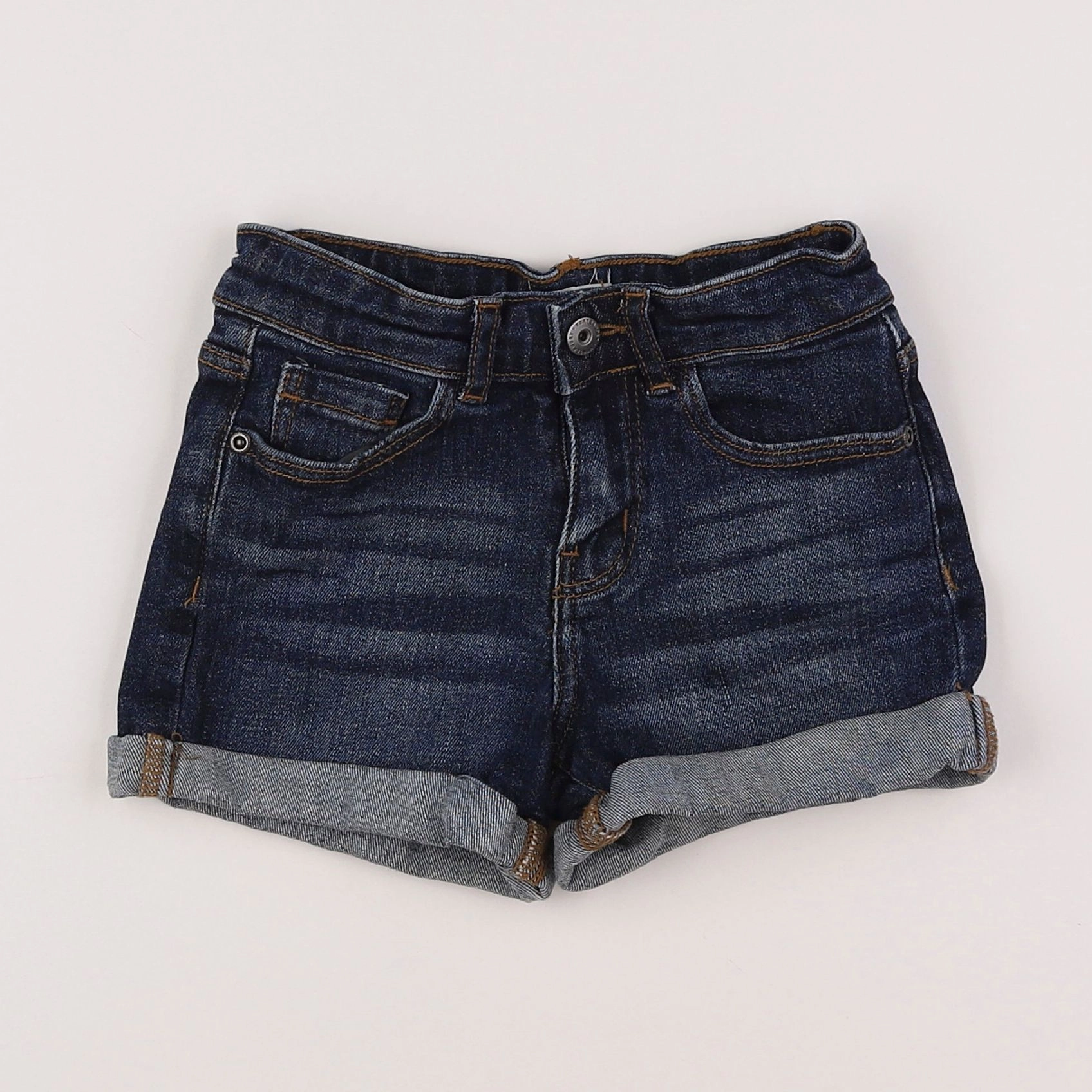 Vertbaudet - short bleu - 6 ans