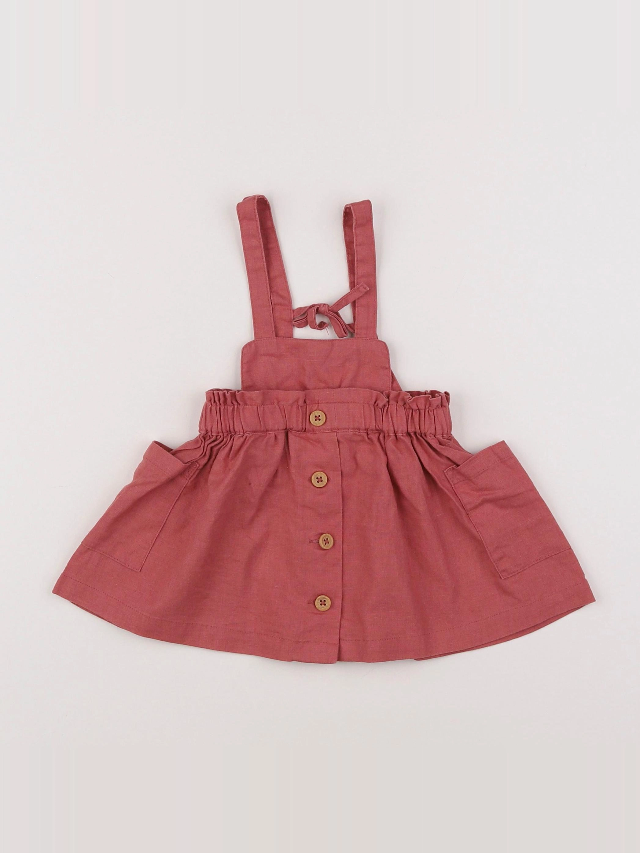 Vertbaudet - robe rouge - 9 mois