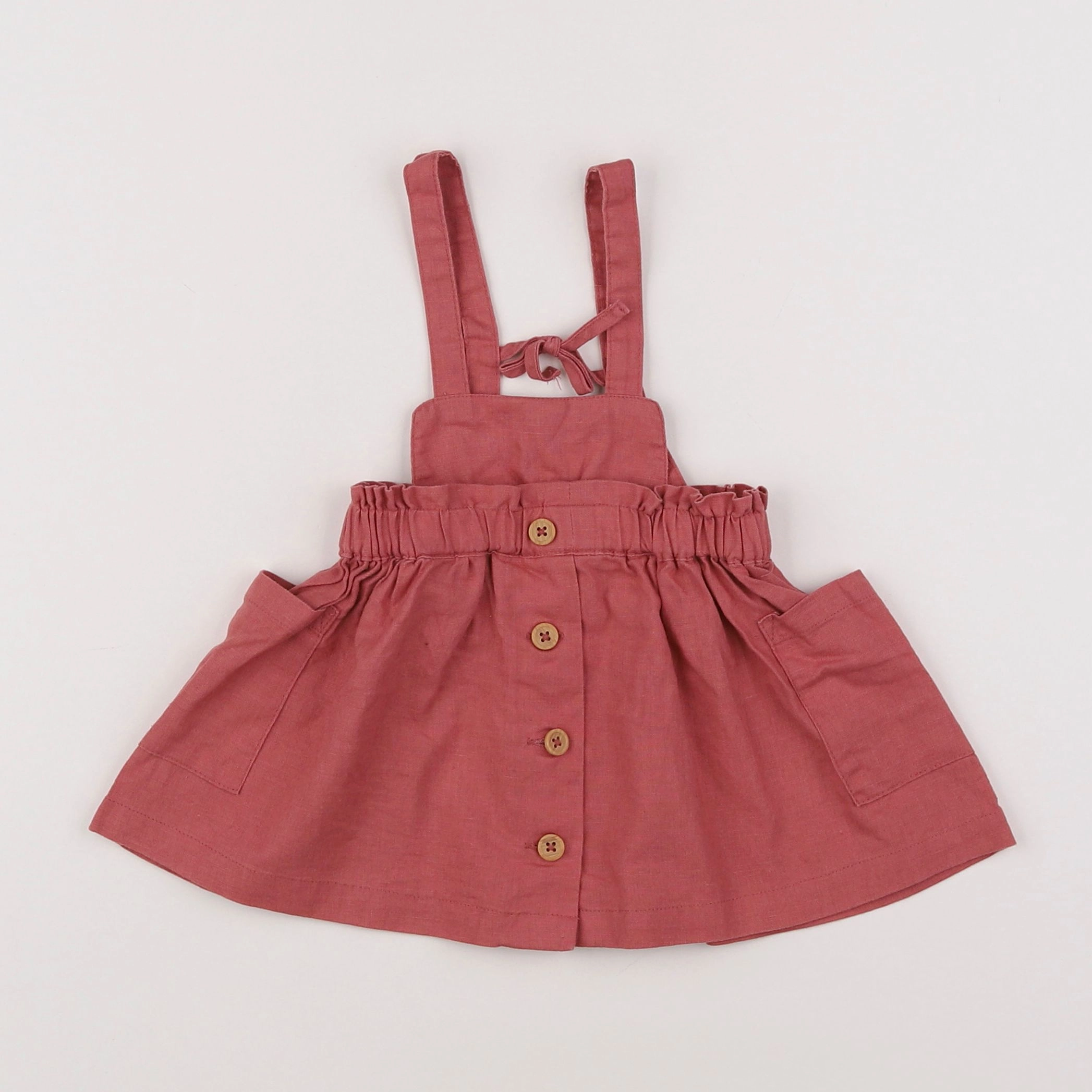 Vertbaudet - robe rouge - 9 mois