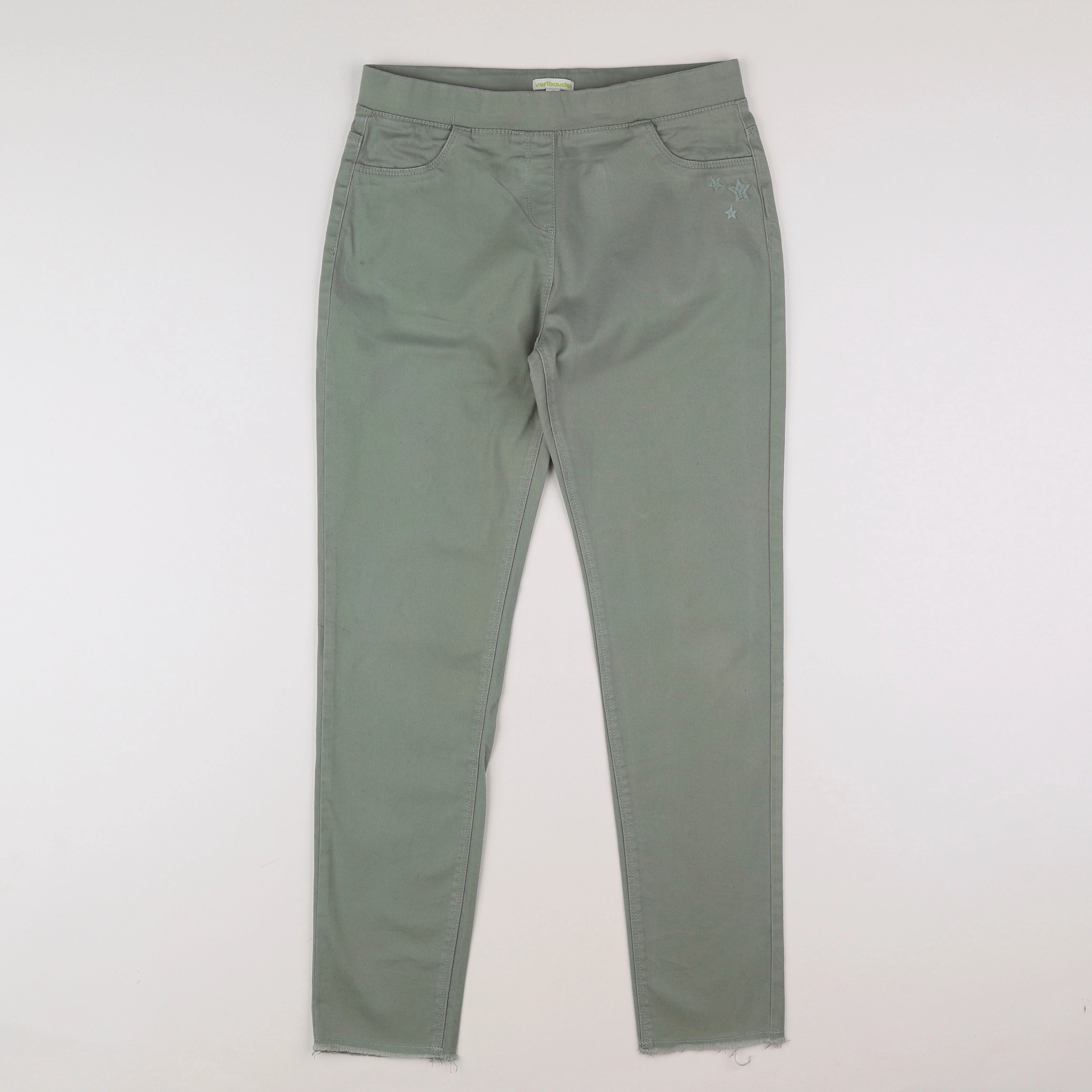 Vertbaudet - jegging vert - 14 ans