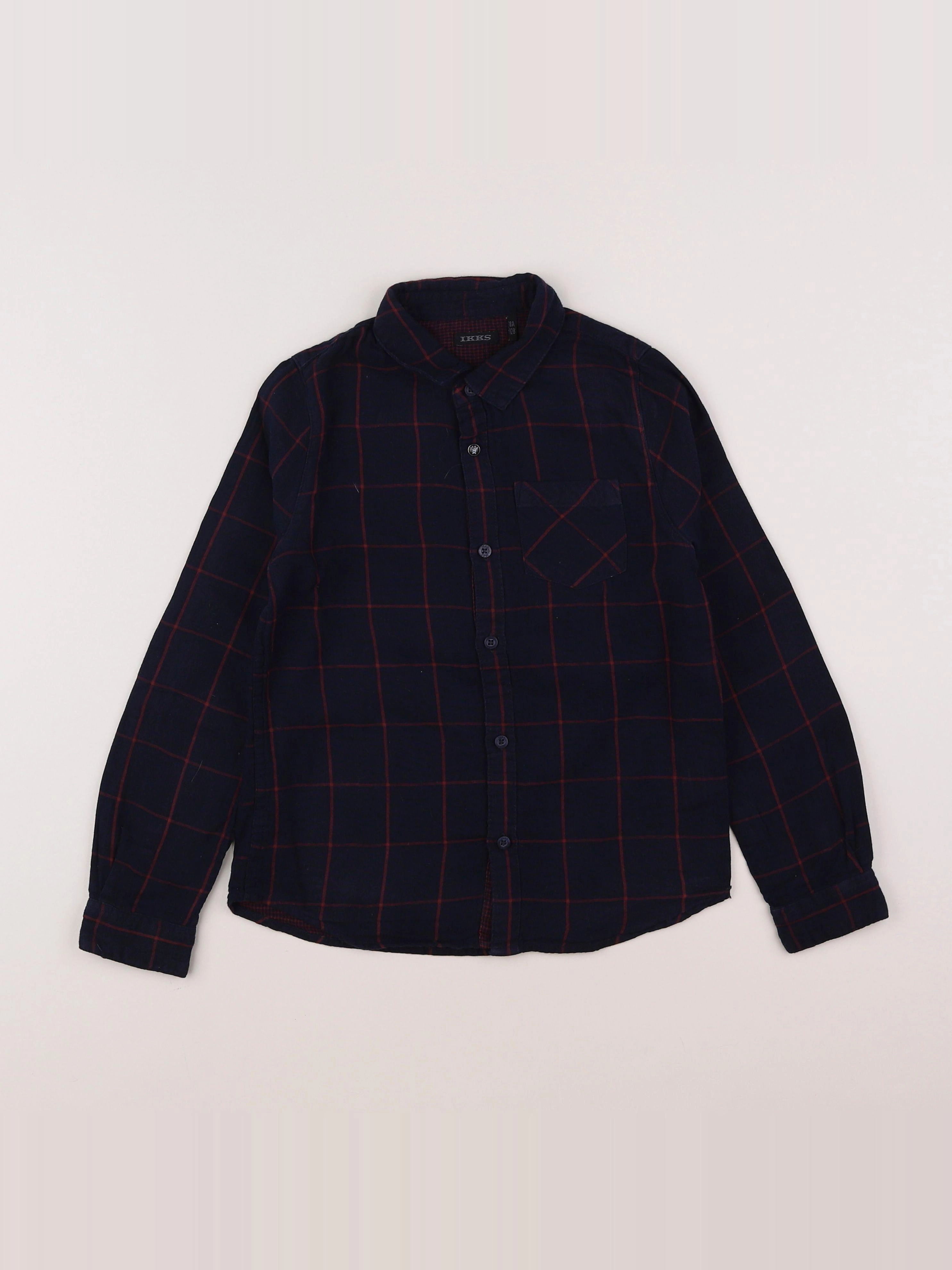 IKKS - chemise bleu - 8 ans