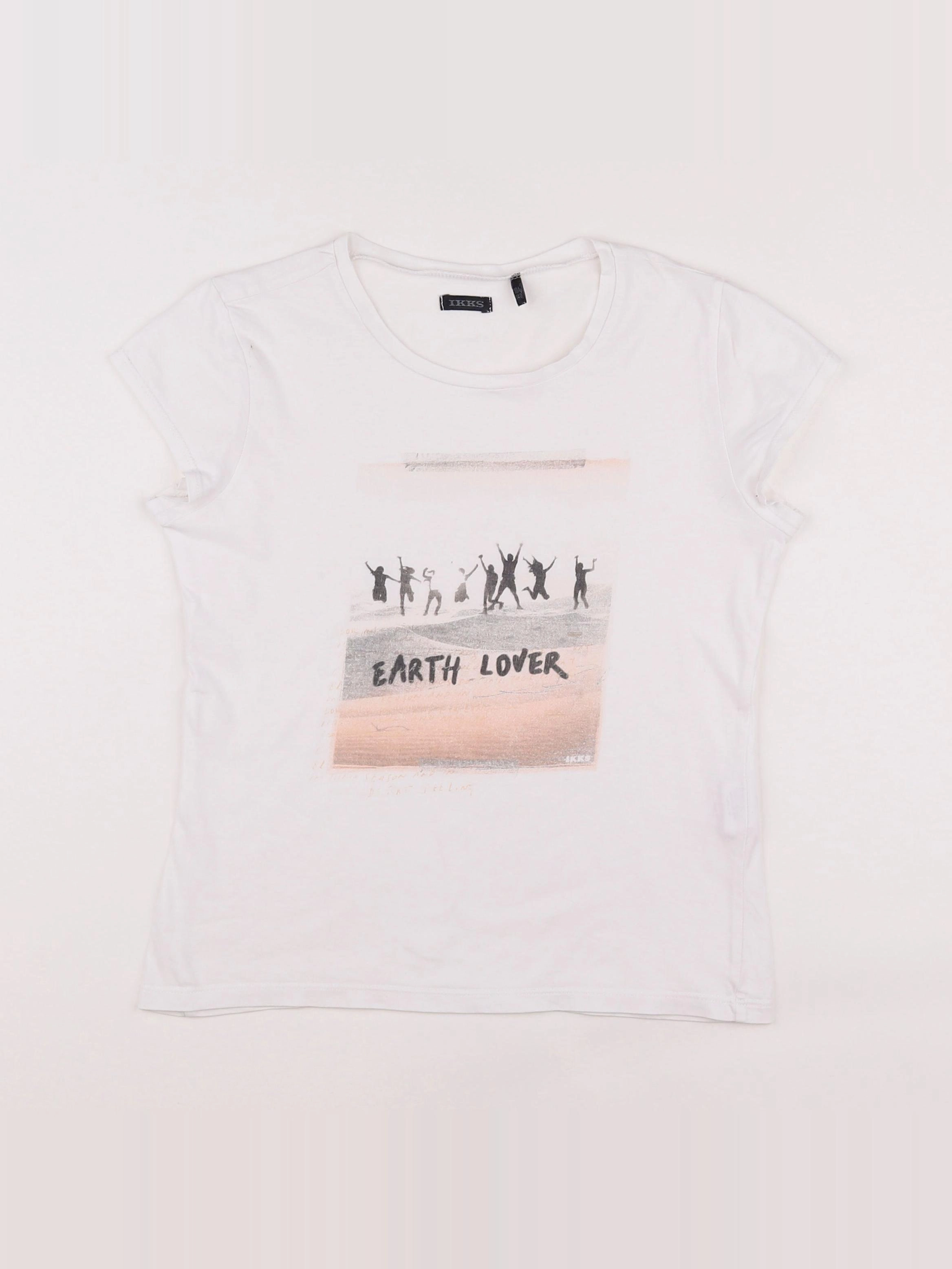 IKKS - tee-shirt multicolore - 10 ans