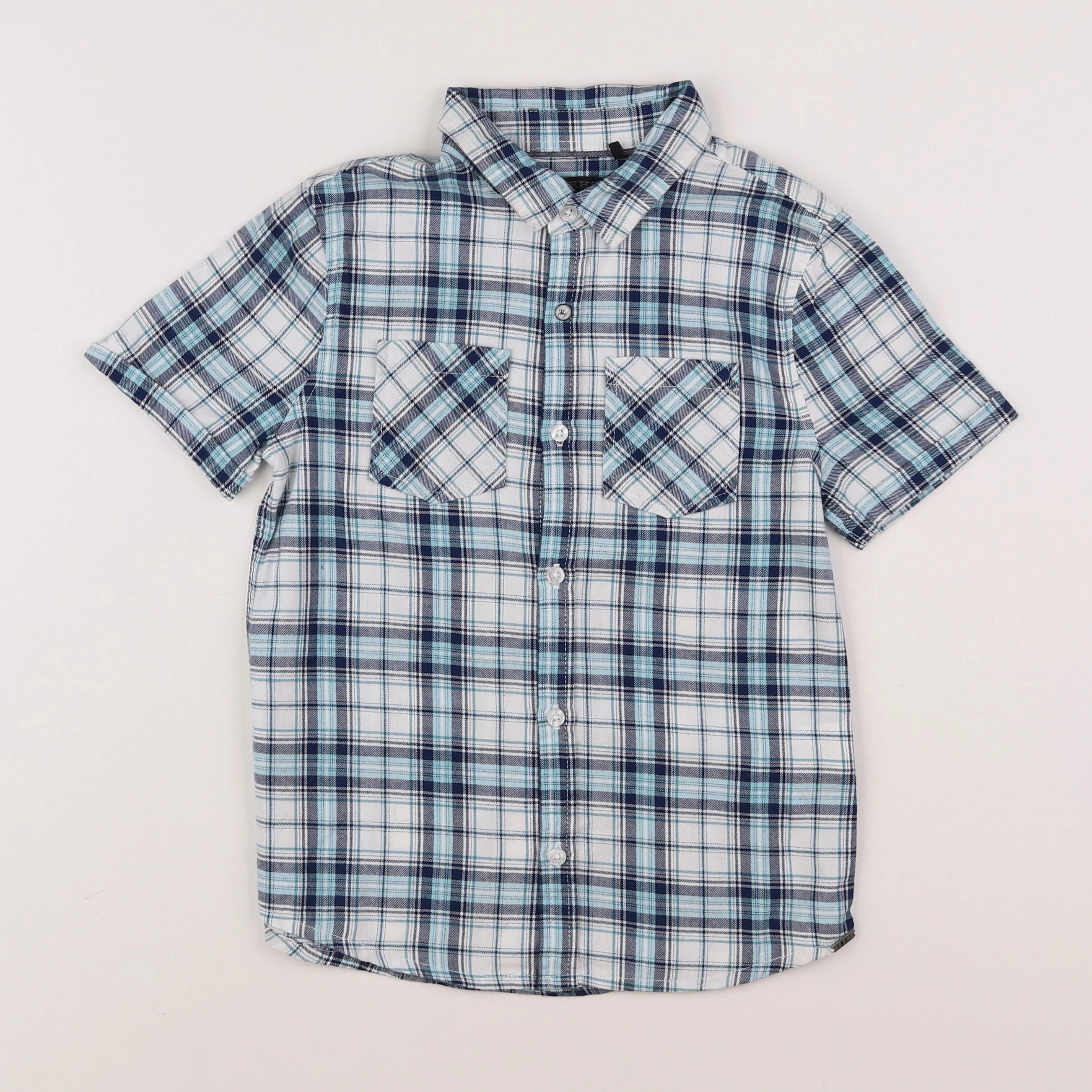 IKKS - chemise bleu - 8 ans