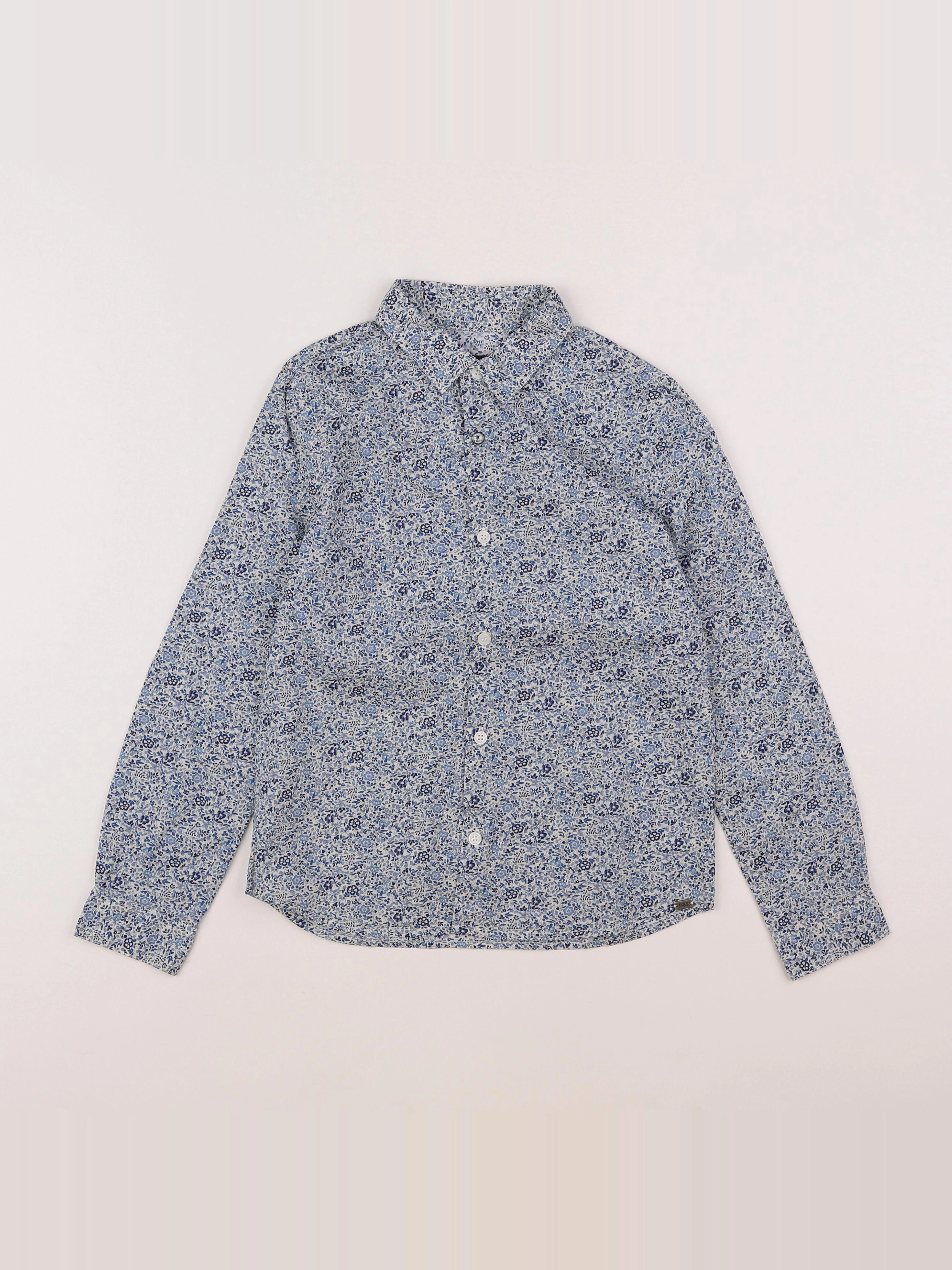 IKKS - chemise bleu - 8 ans