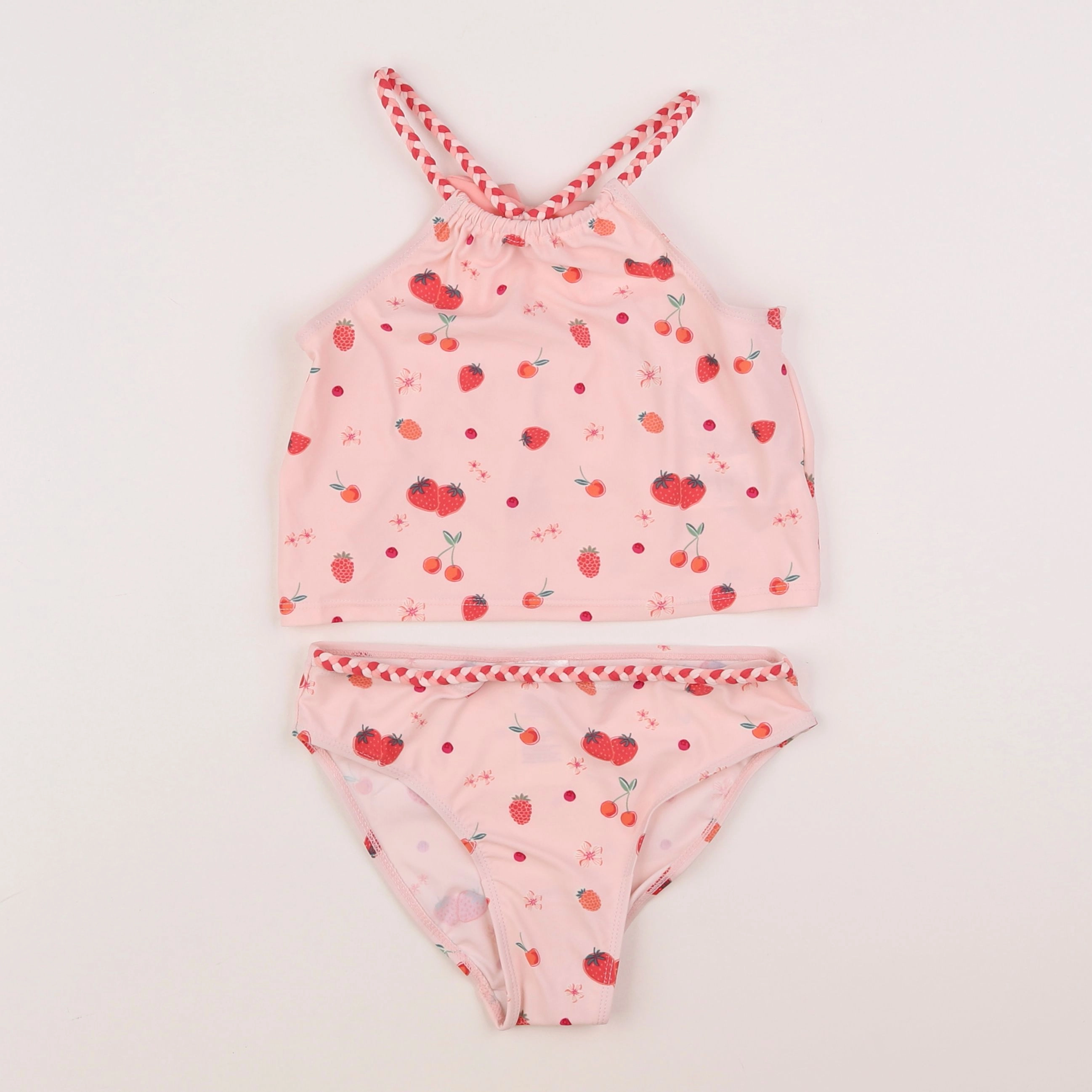 Vertbaudet - maillot de bain rose - 10 ans