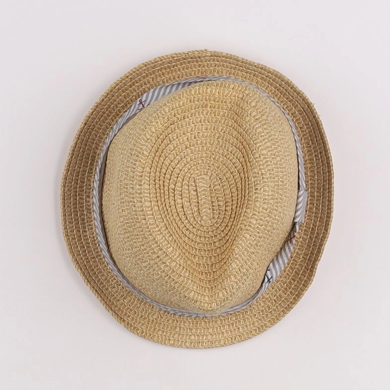 Vertbaudet - chapeau beige - 2/3 ans