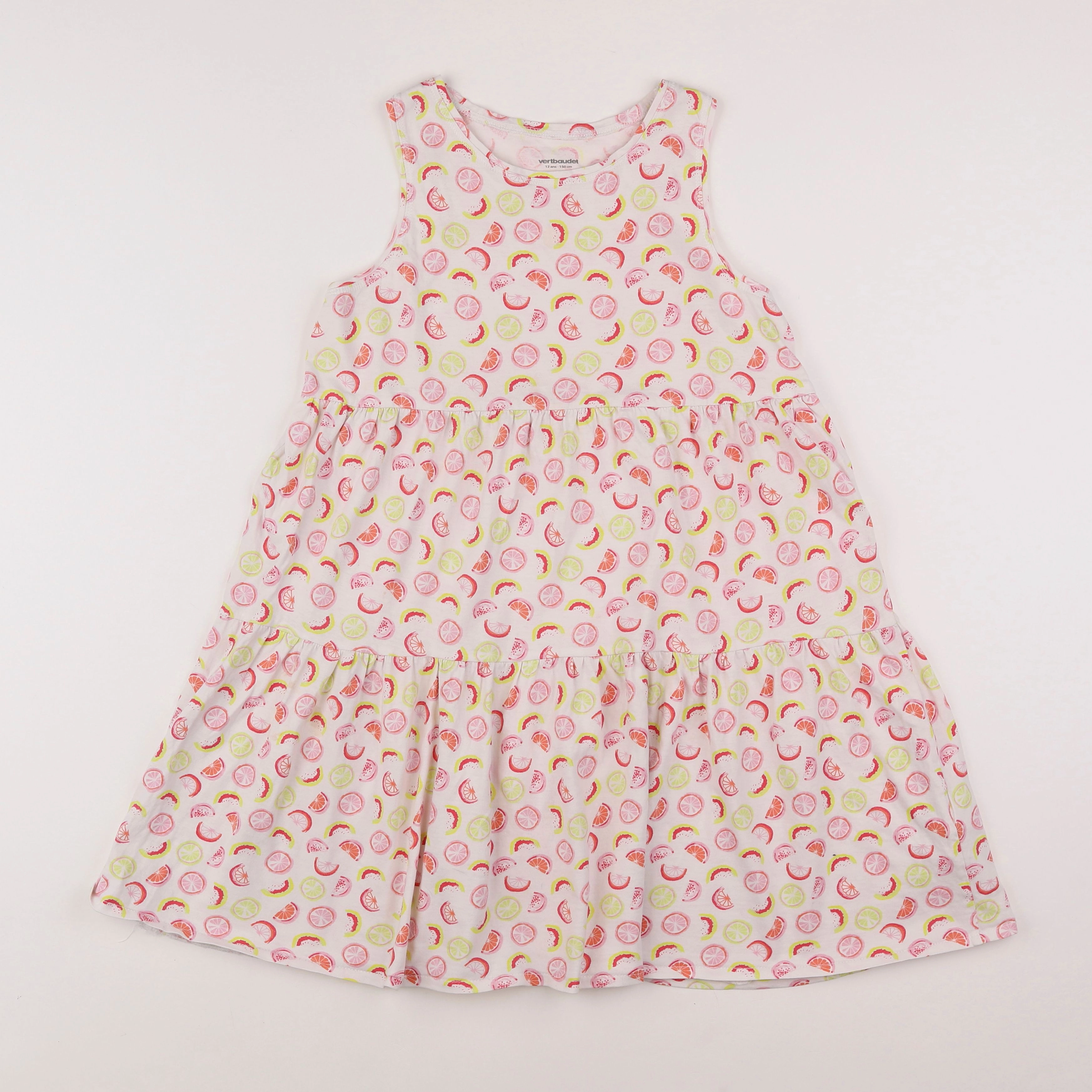 Vertbaudet - robe blanc - 12 ans