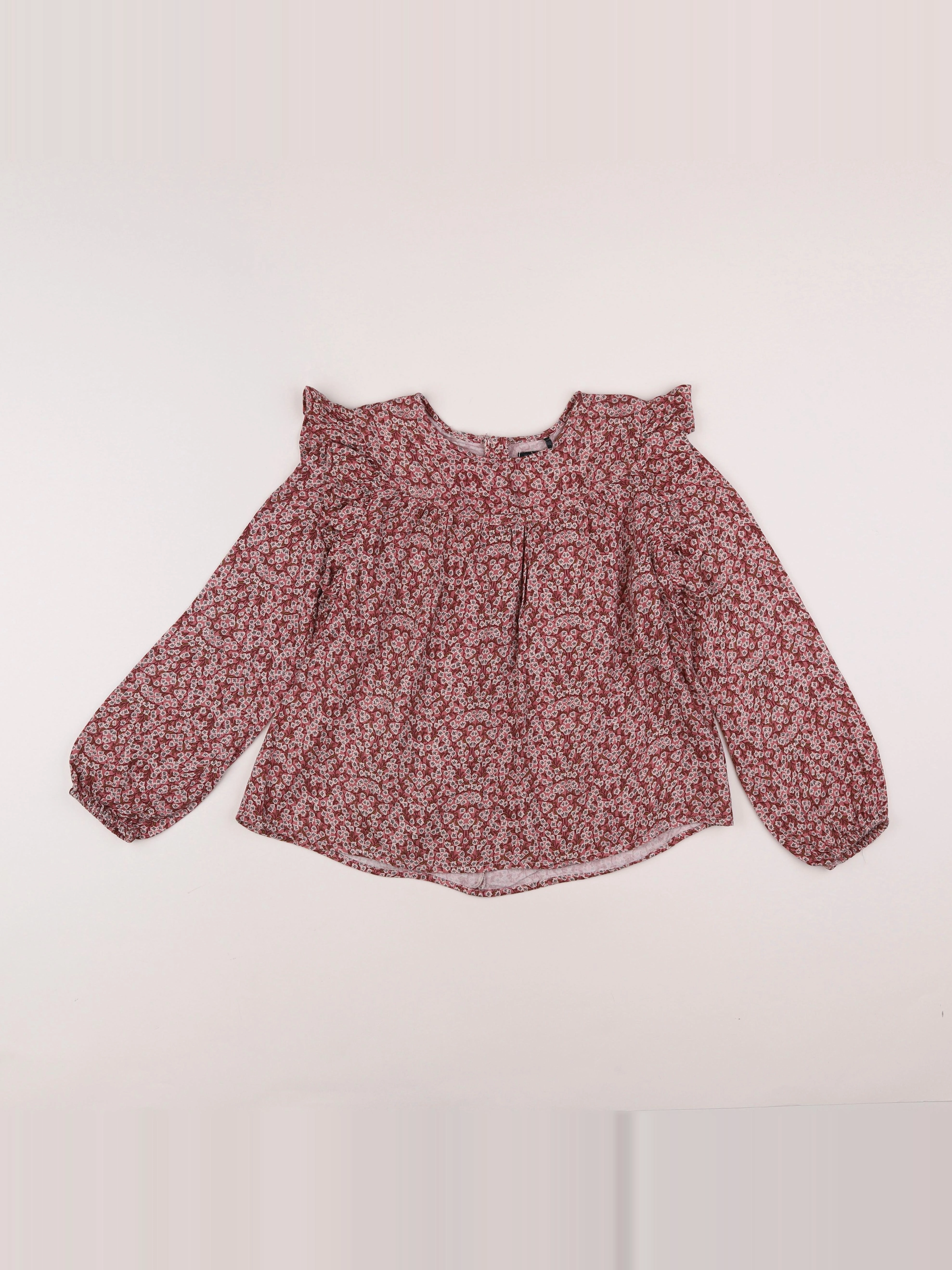IKKS - blouse rose - 10 ans