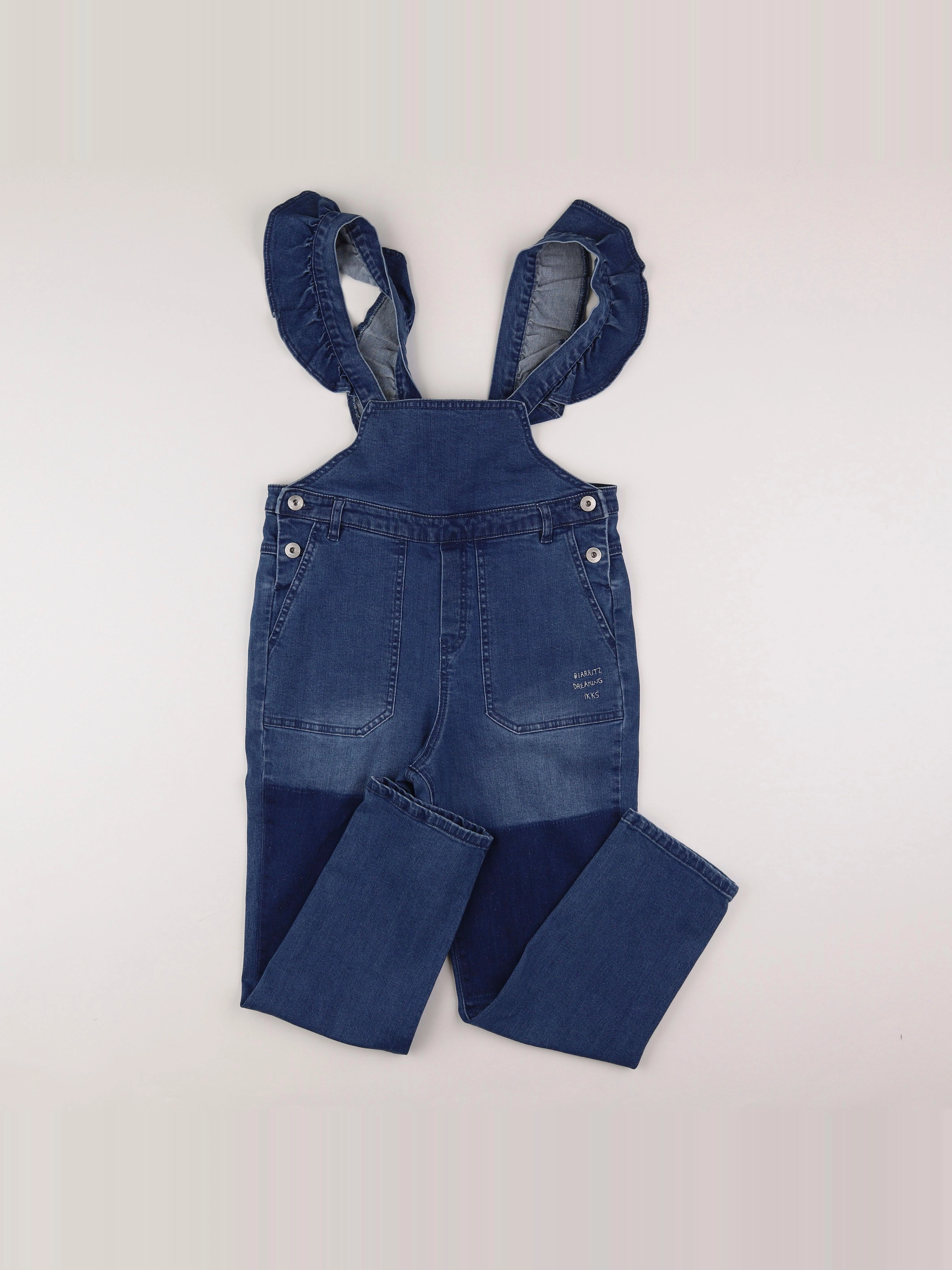 IKKS - salopette bleu - 12 ans
