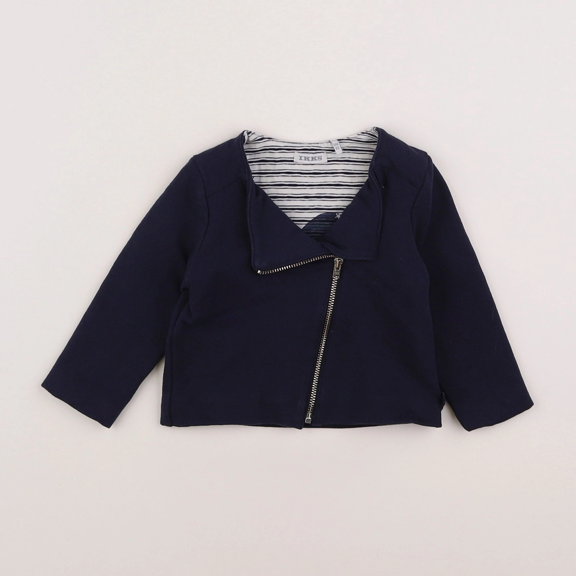 IKKS - veste bleu - 18 mois
