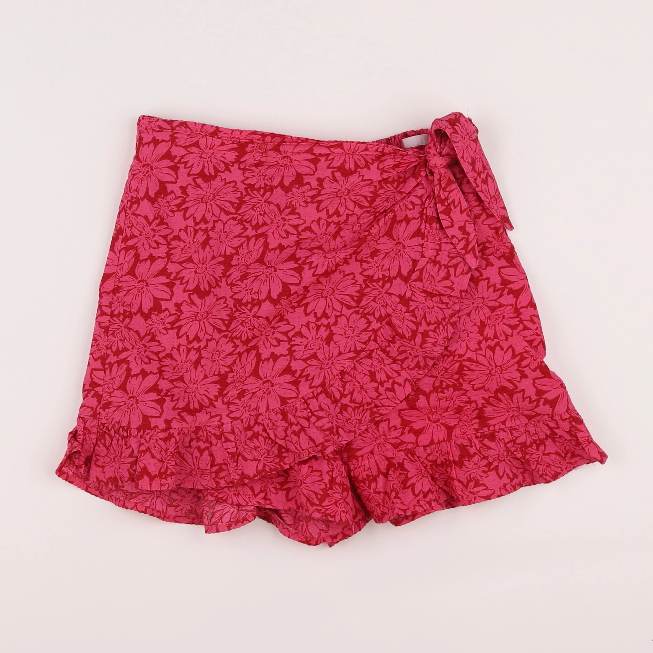 Vertbaudet - jupe short rose - 10 ans
