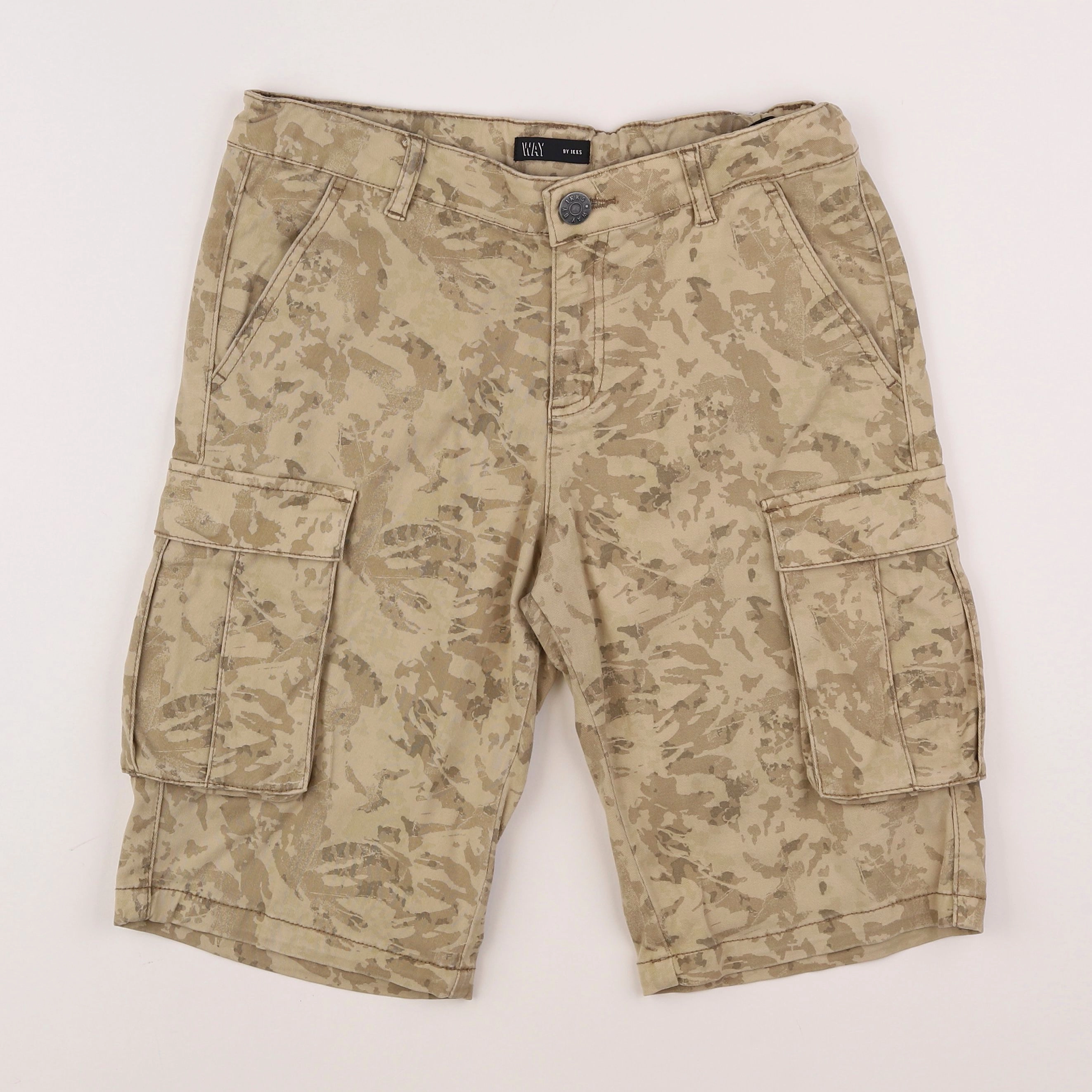 IKKS - short marron - 14 ans