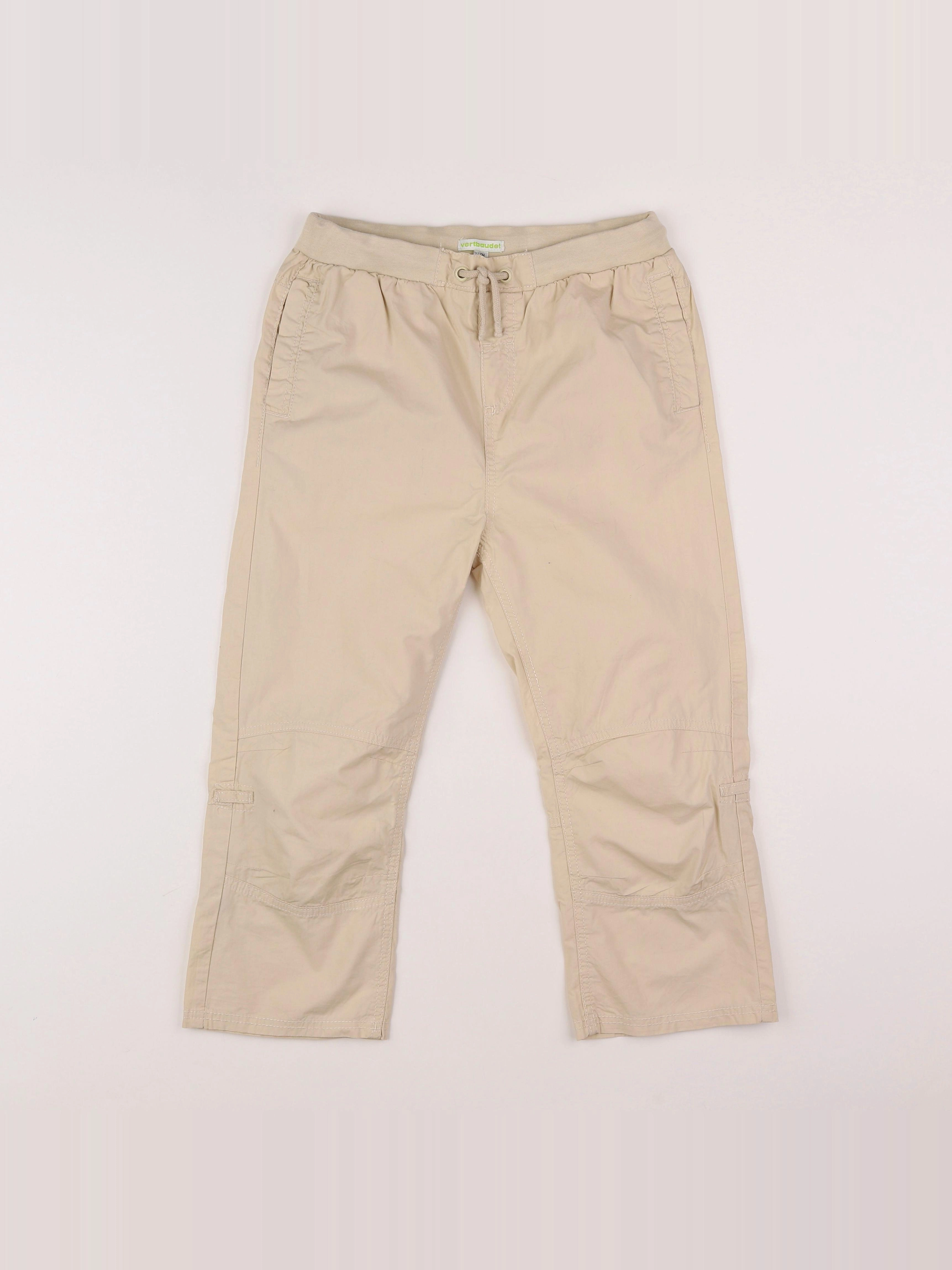 Vertbaudet - pantacourt beige - 12 ans