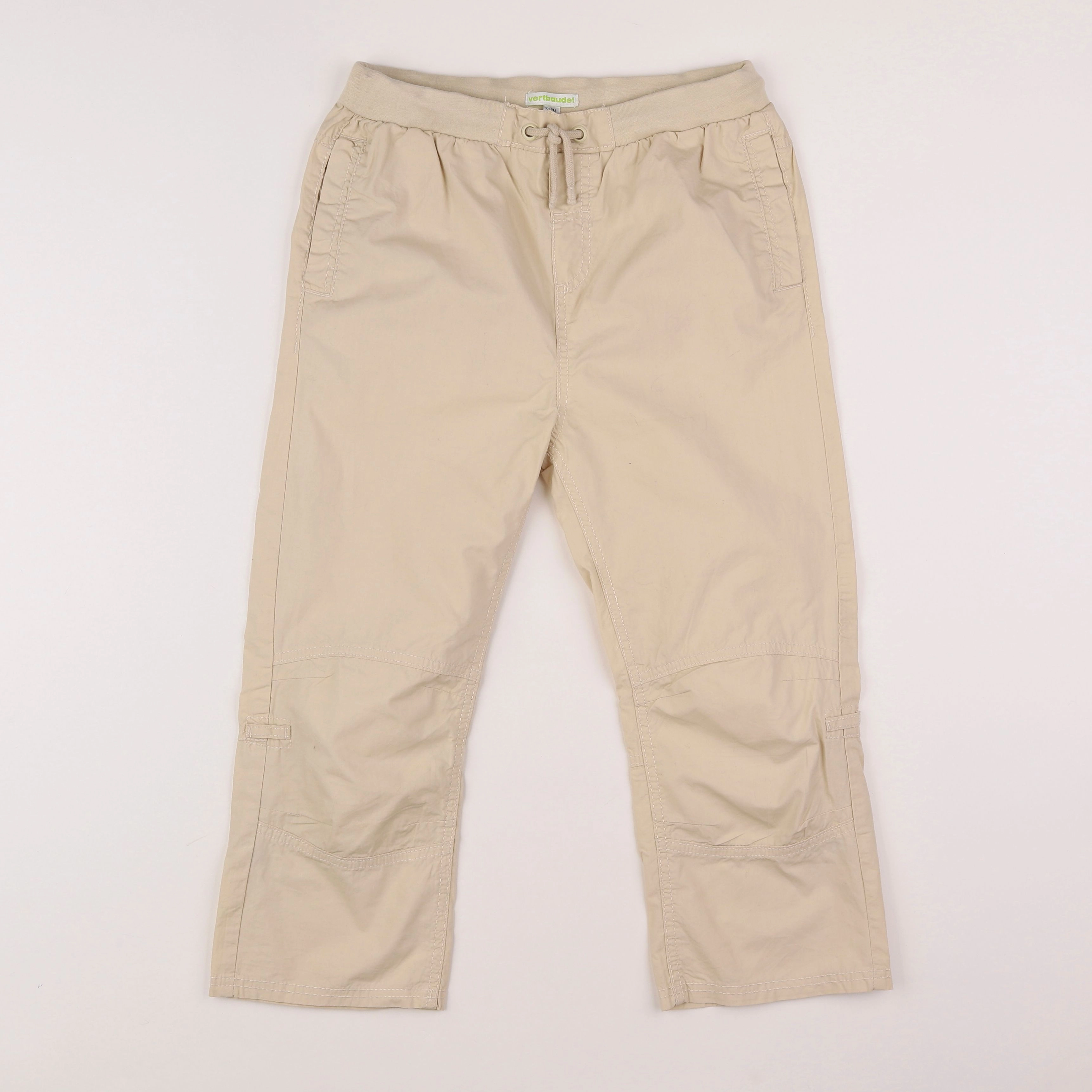 Vertbaudet - pantacourt beige - 12 ans