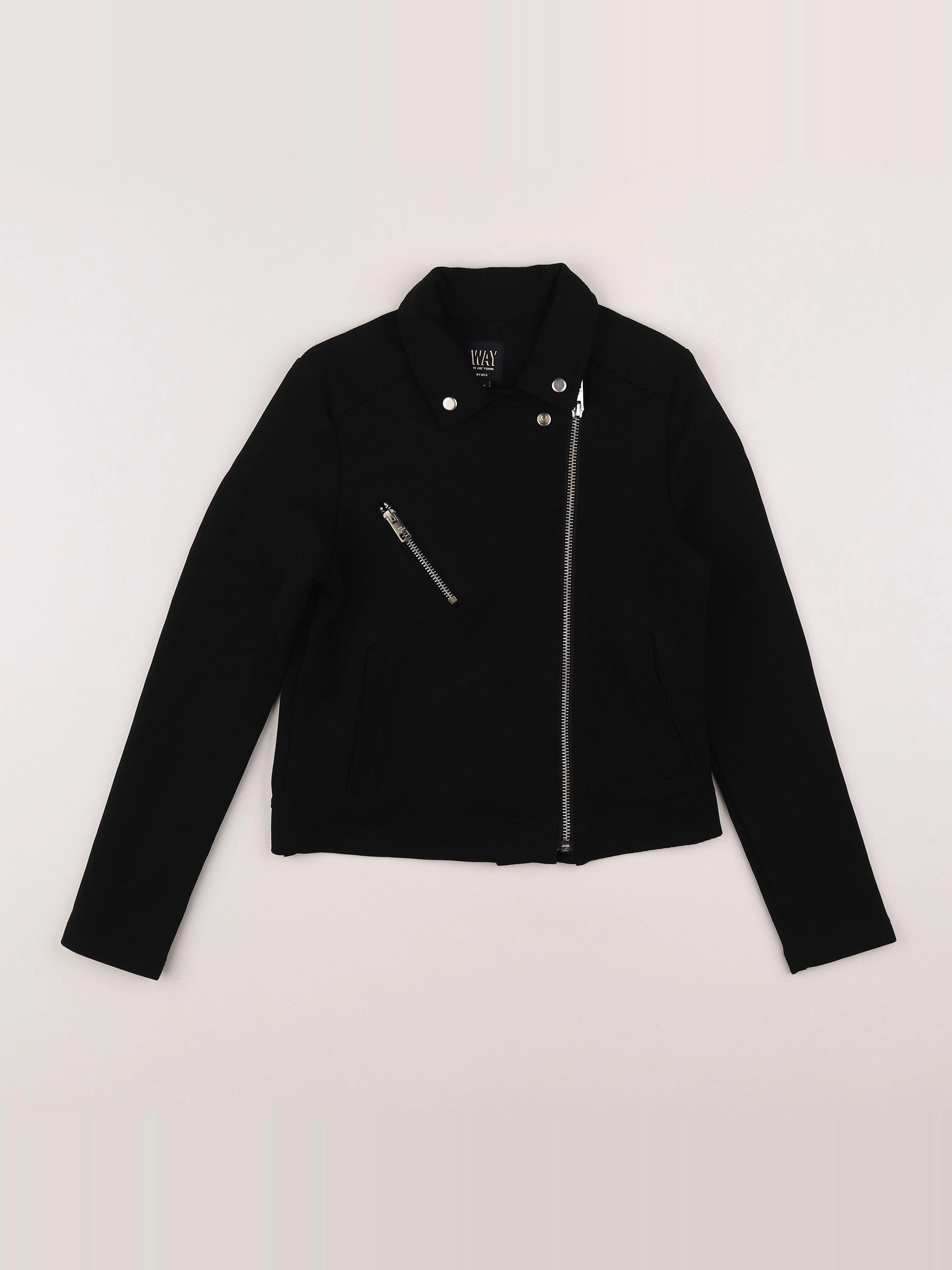 IKKS - veste noir - 10 ans