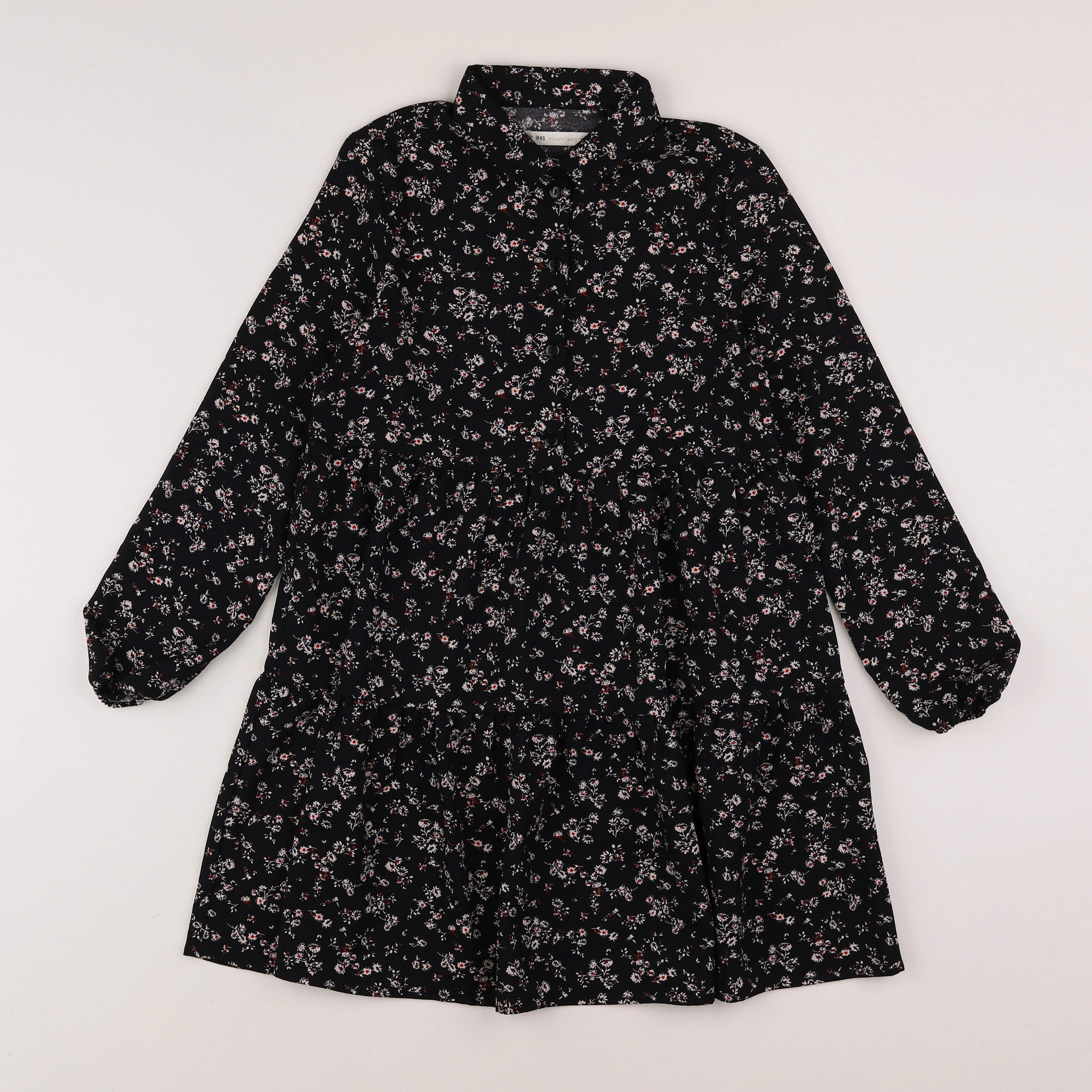 IKKS - robe noir - 10 ans