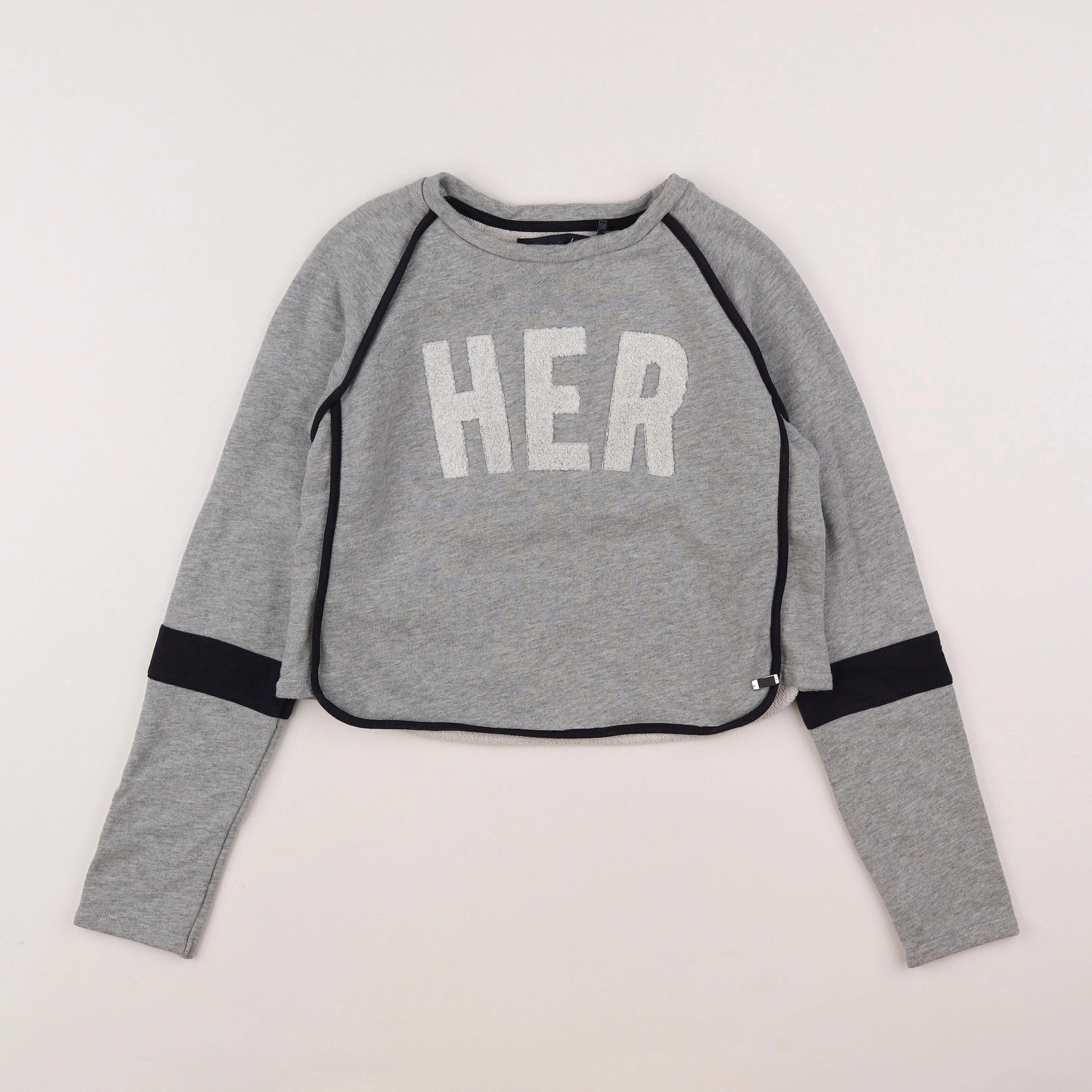 IKKS - sweat gris - 12 ans