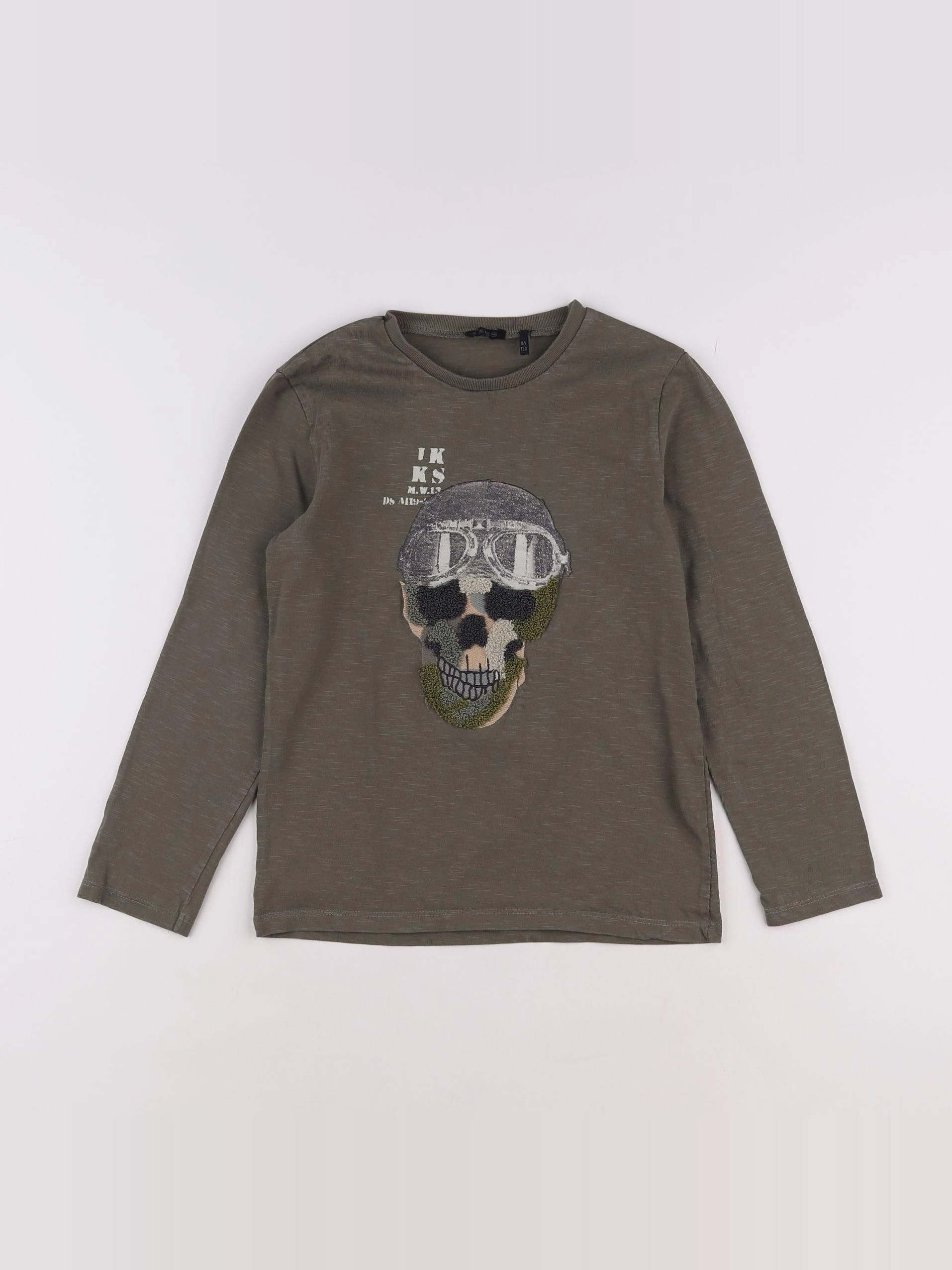 IKKS - tee-shirt vert - 8 ans
