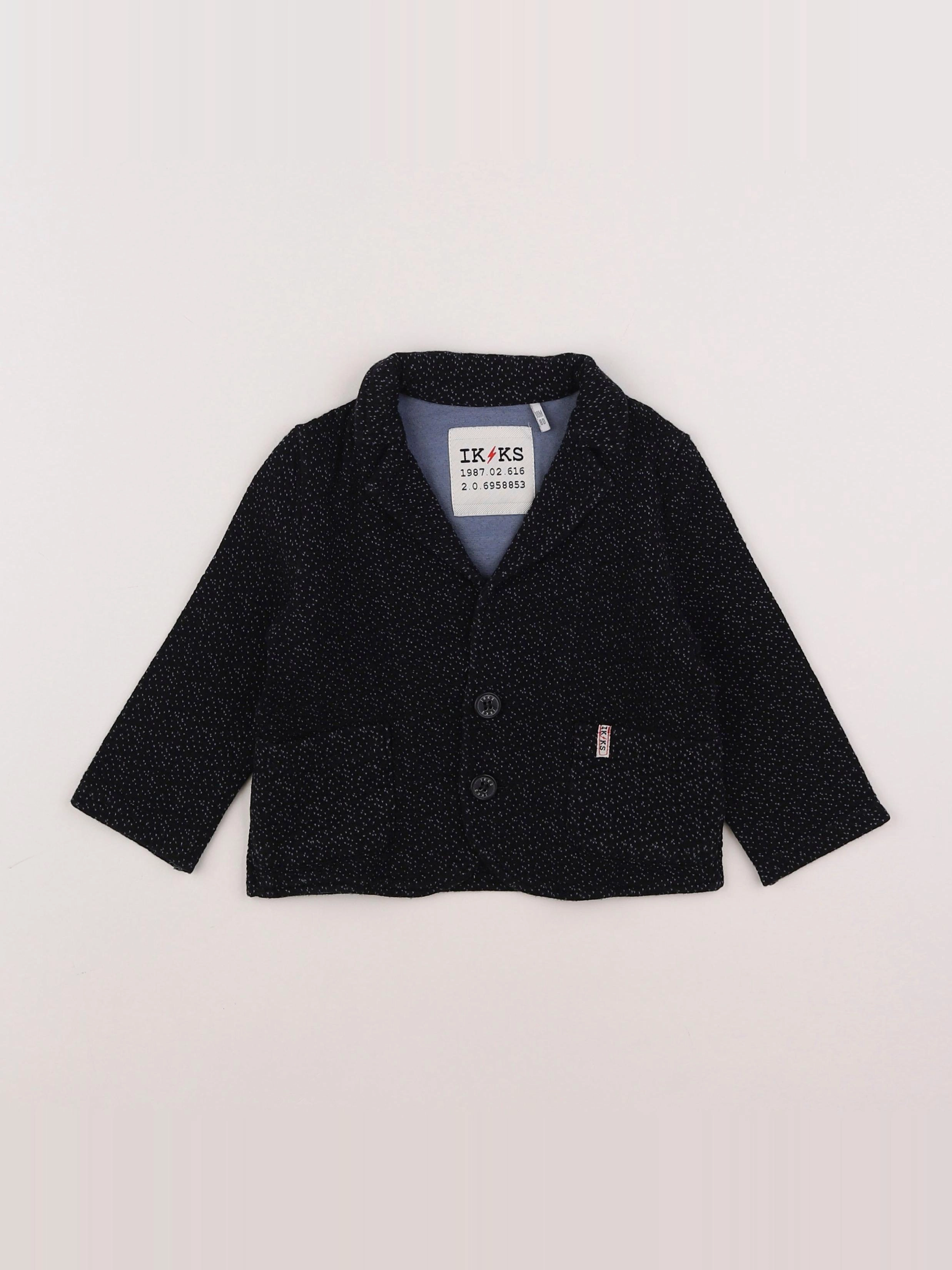 IKKS - veste noir - 18 mois