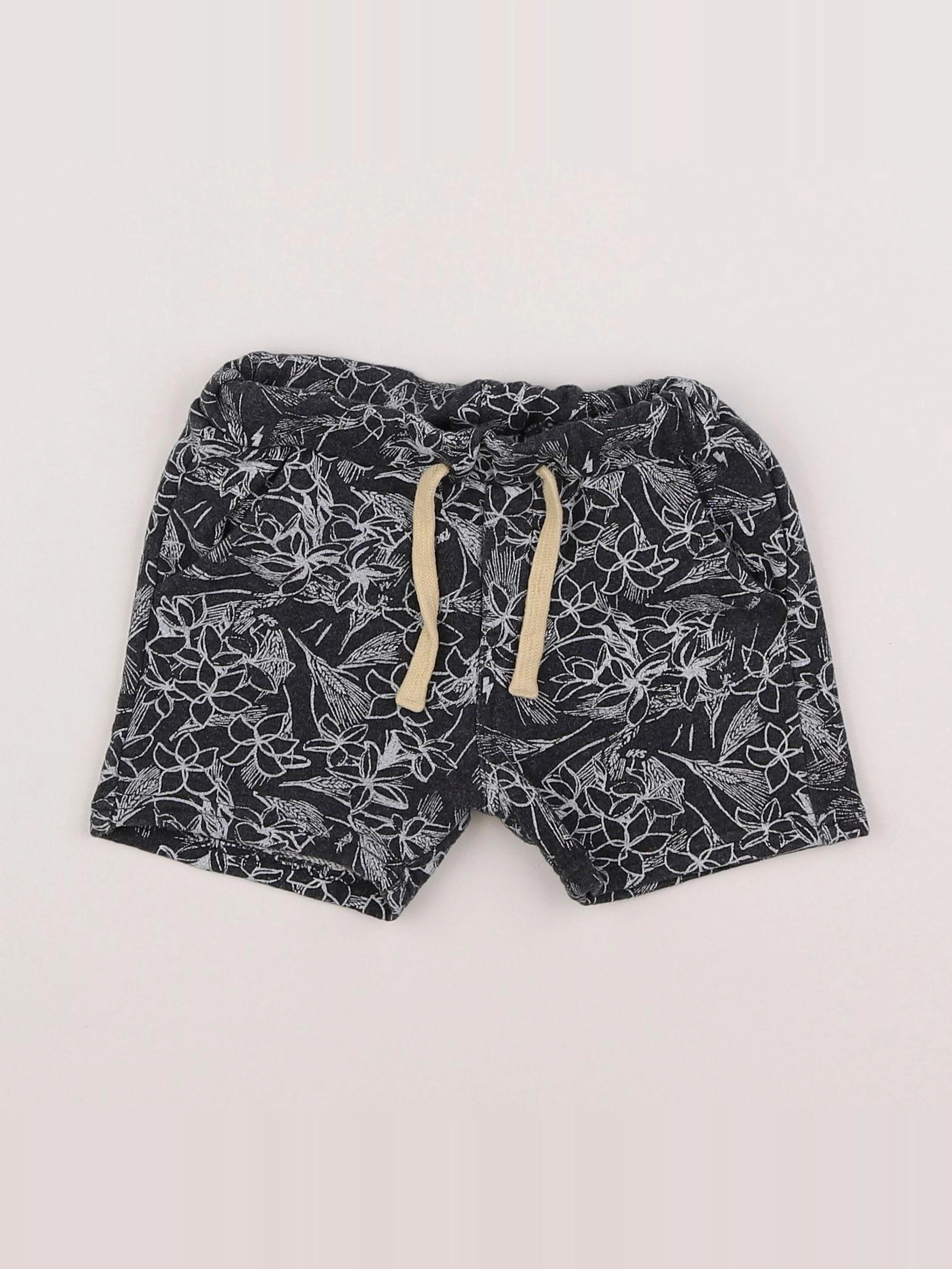 IKKS - short gris - 18 mois