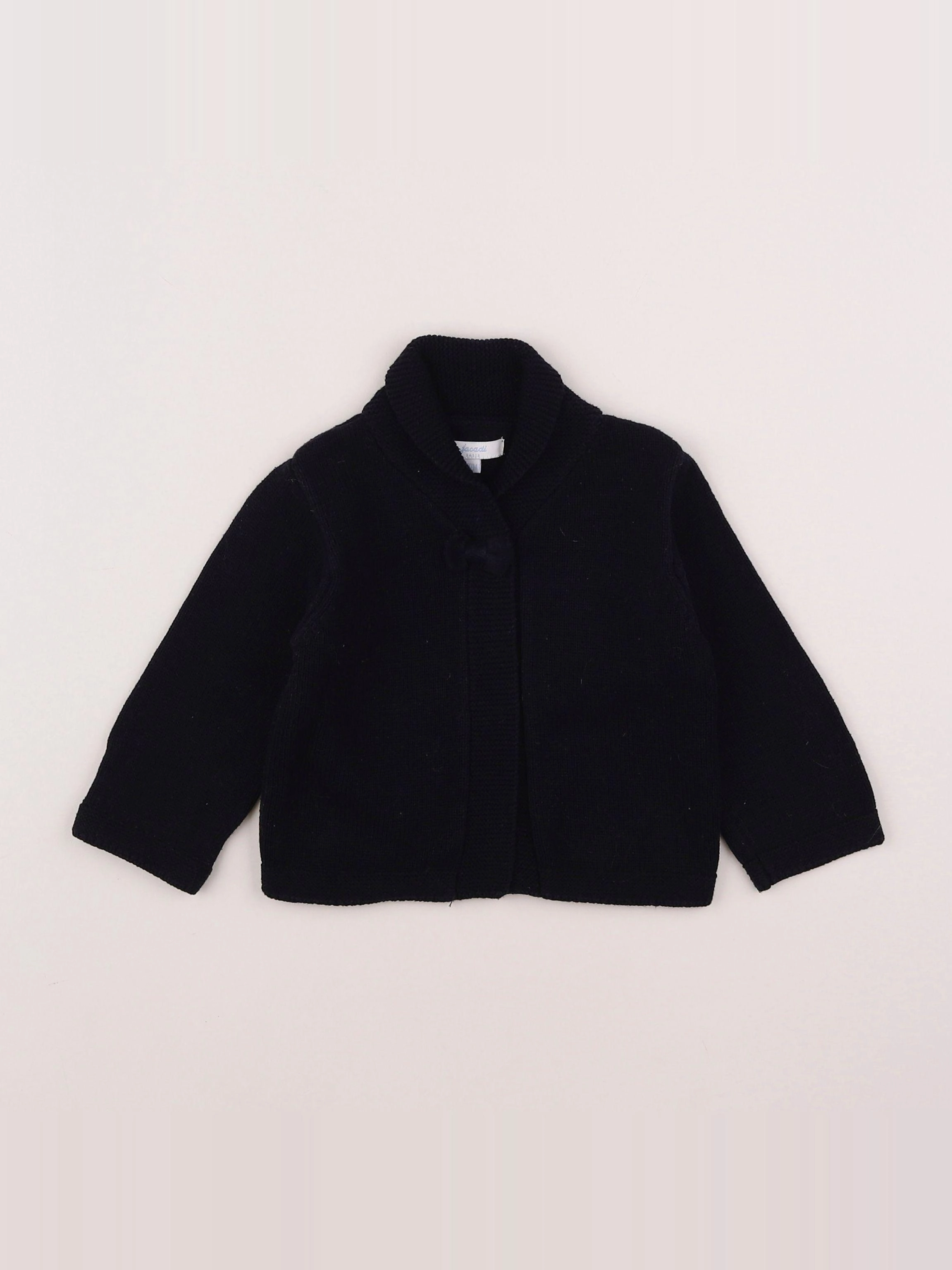 Jacadi - gilet bleu - 12 mois