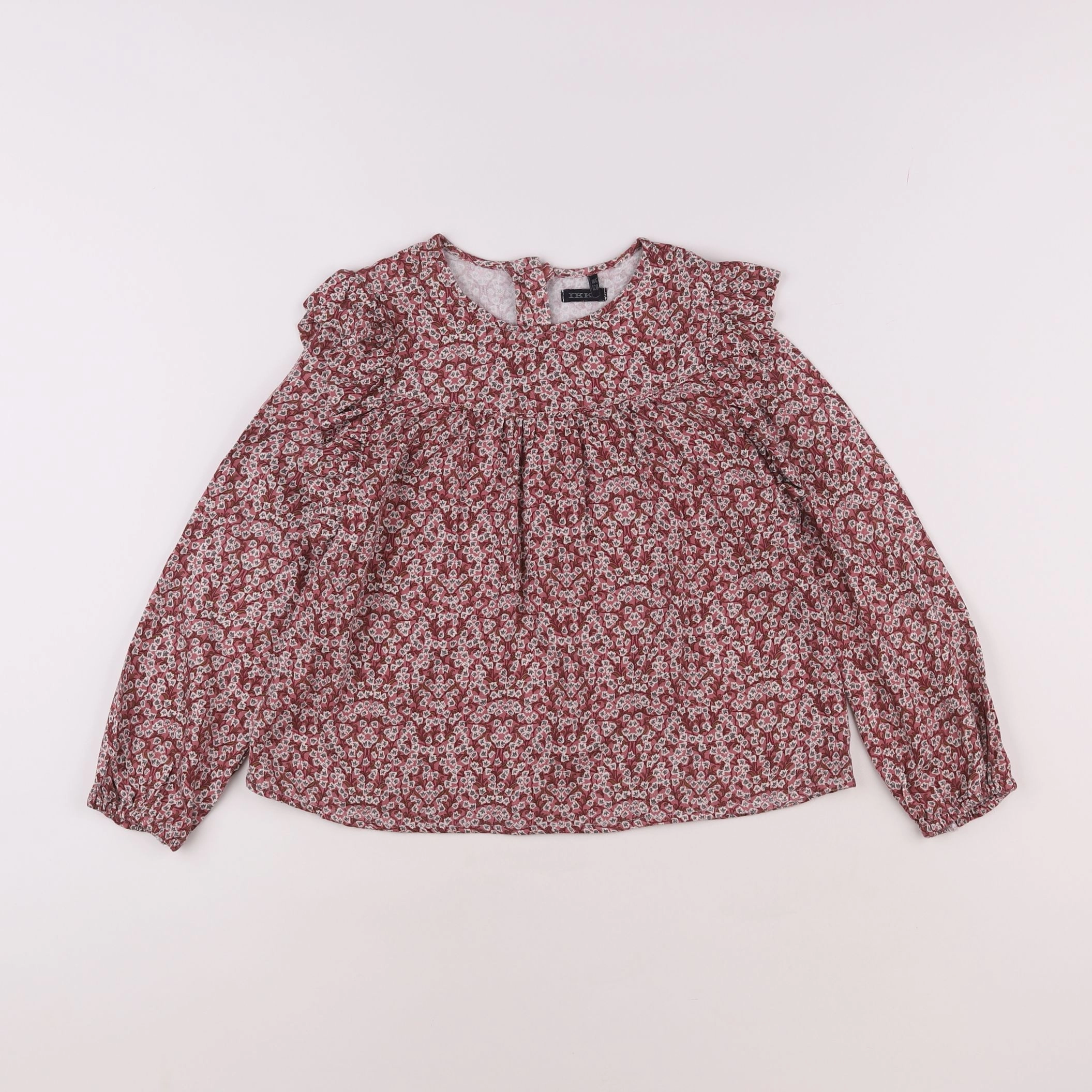 IKKS - blouse rose - 8 ans