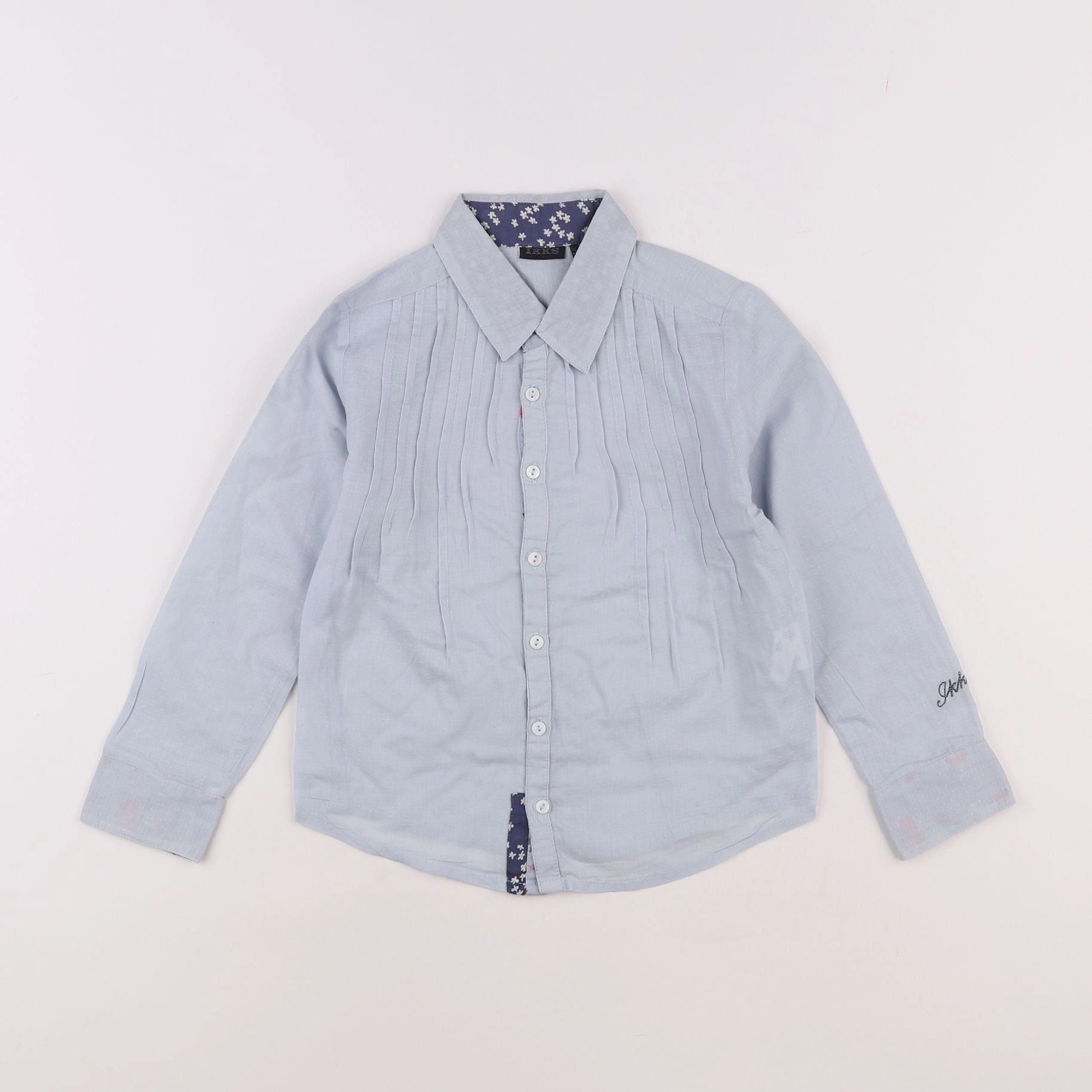 IKKS - chemise bleu - 4 ans