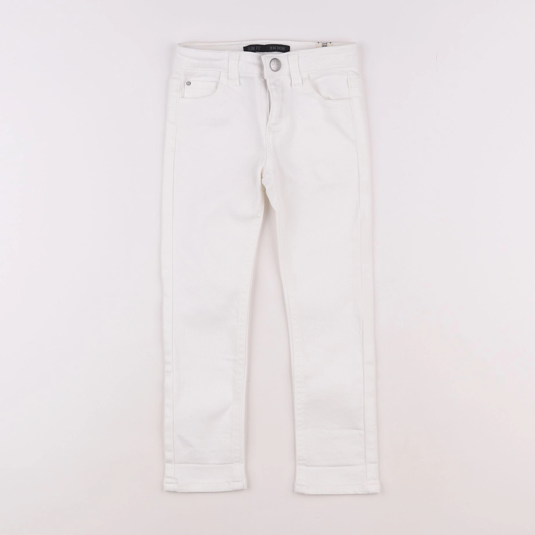 IKKS - pantalon blanc - 4 ans