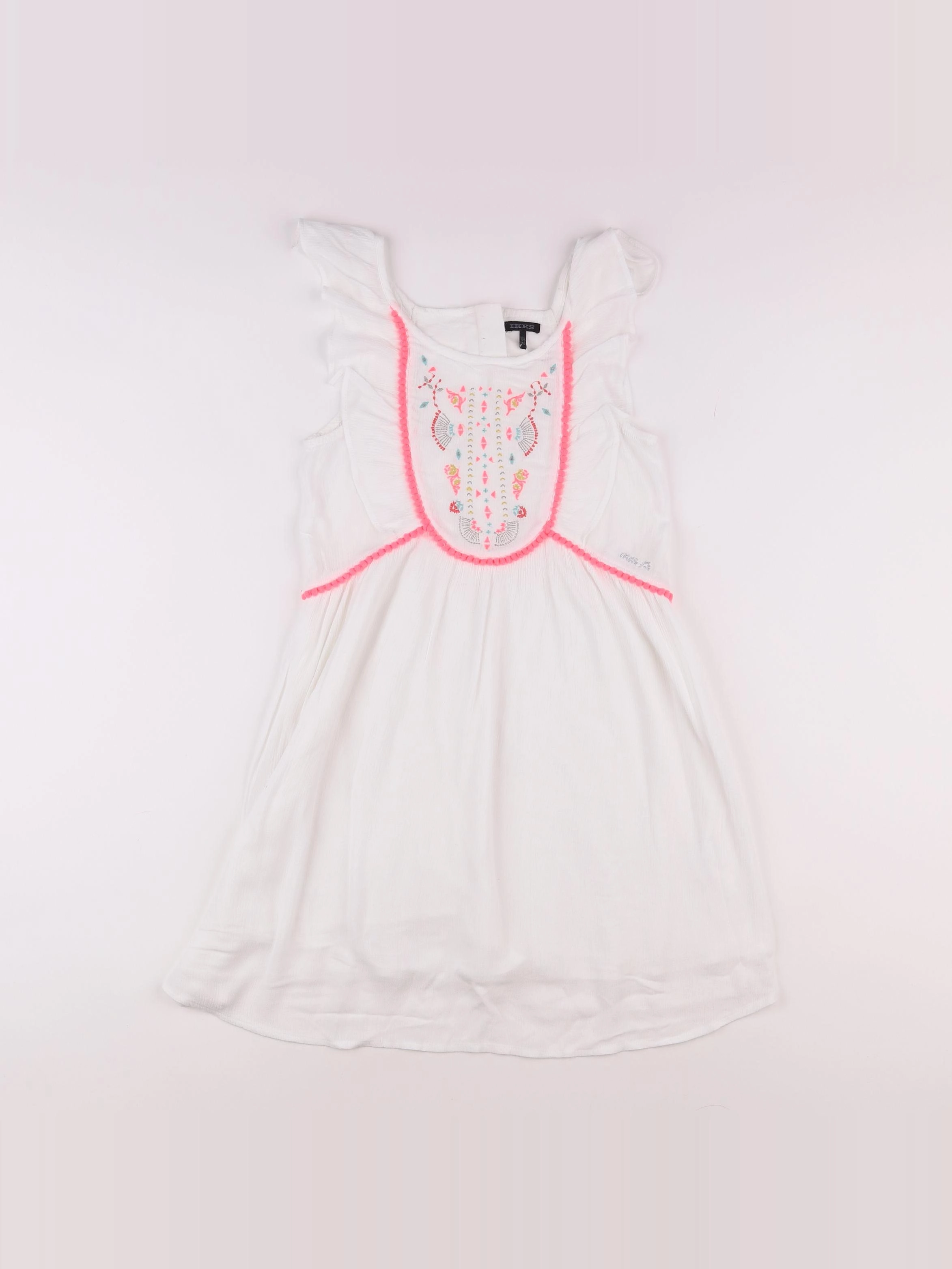 IKKS - blouse blanc - 10 ans