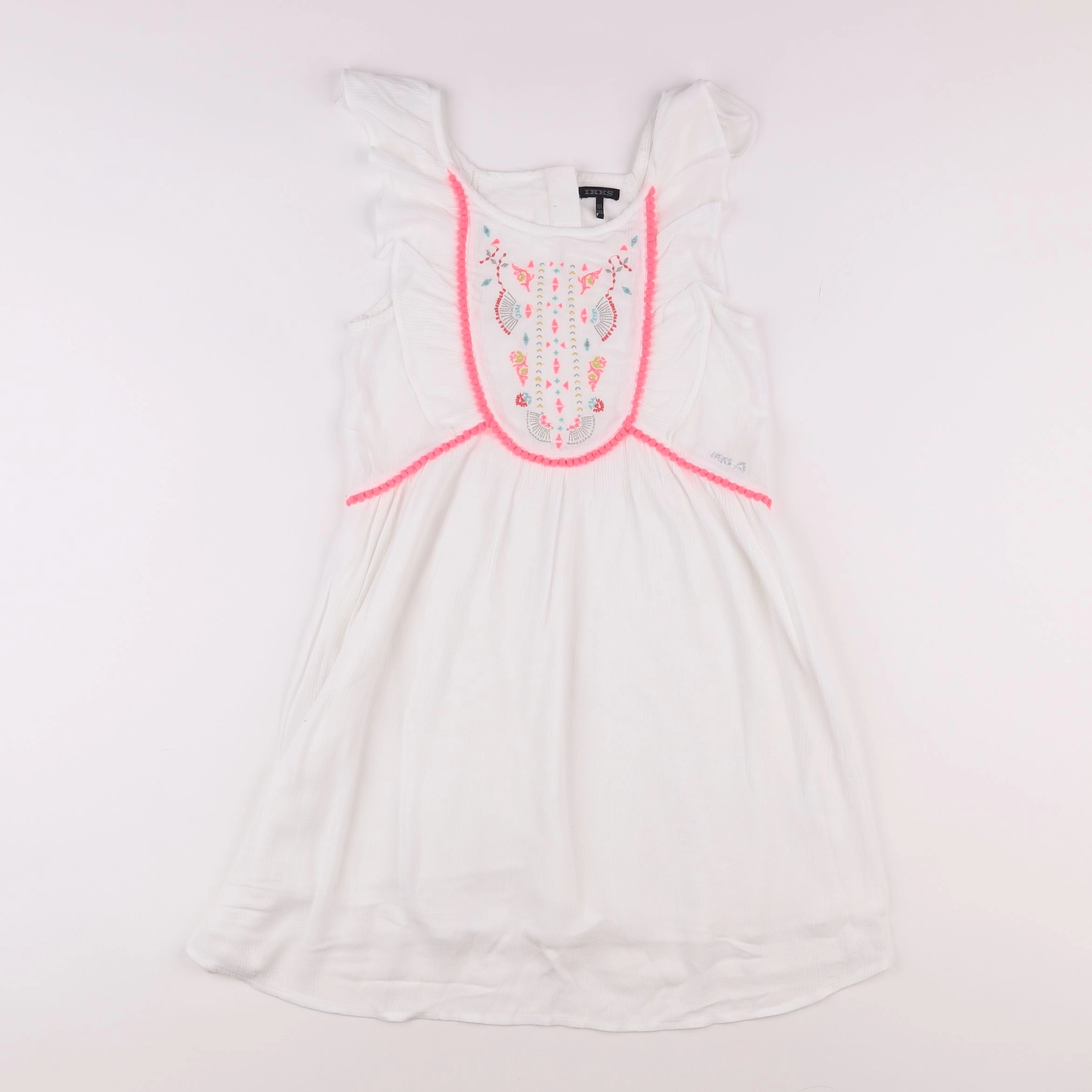 IKKS - blouse blanc - 10 ans