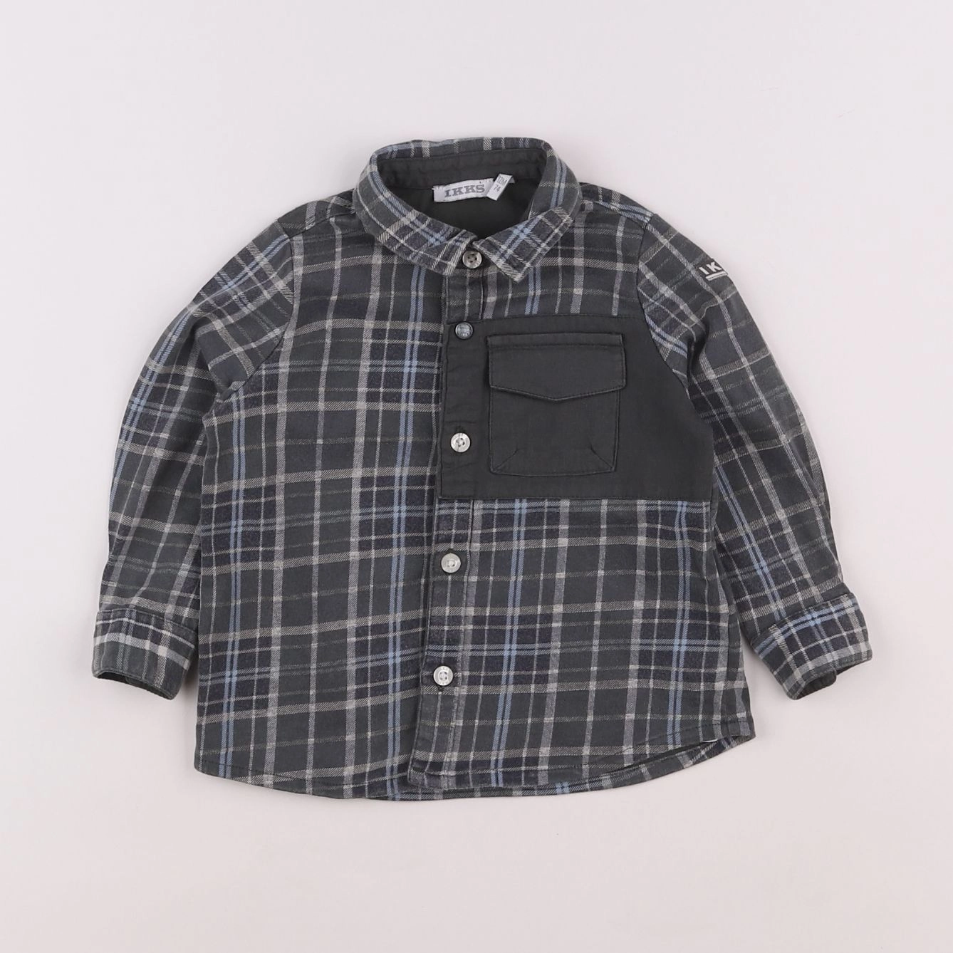 IKKS - chemise gris - 12 mois