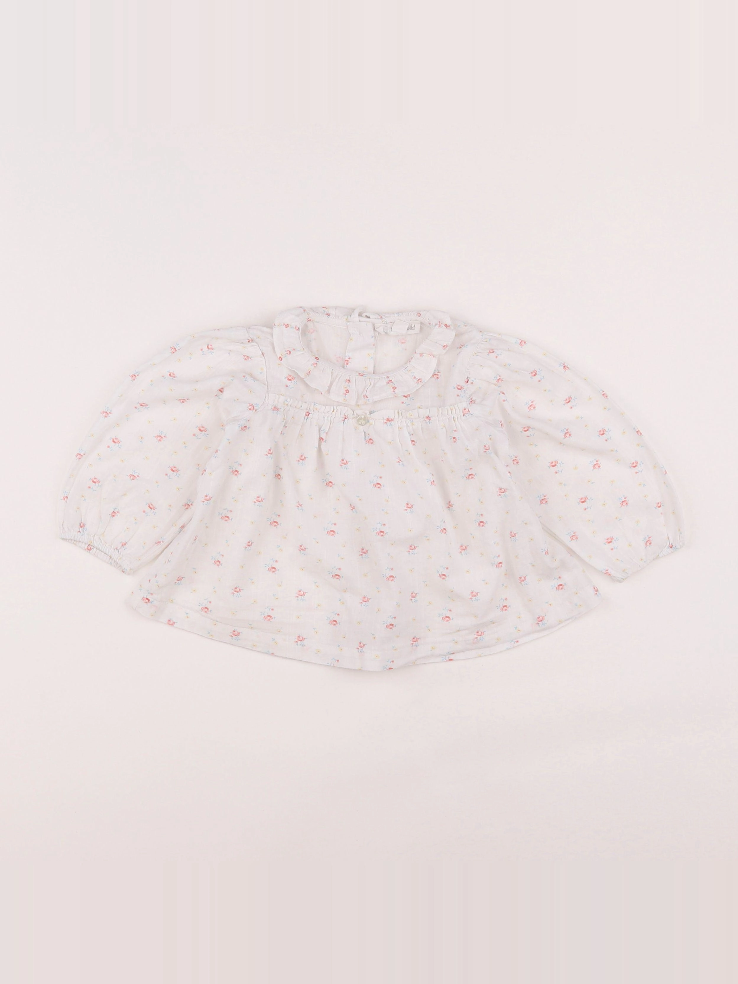 Tartine & Chocolat - blouse blanc - 18 mois
