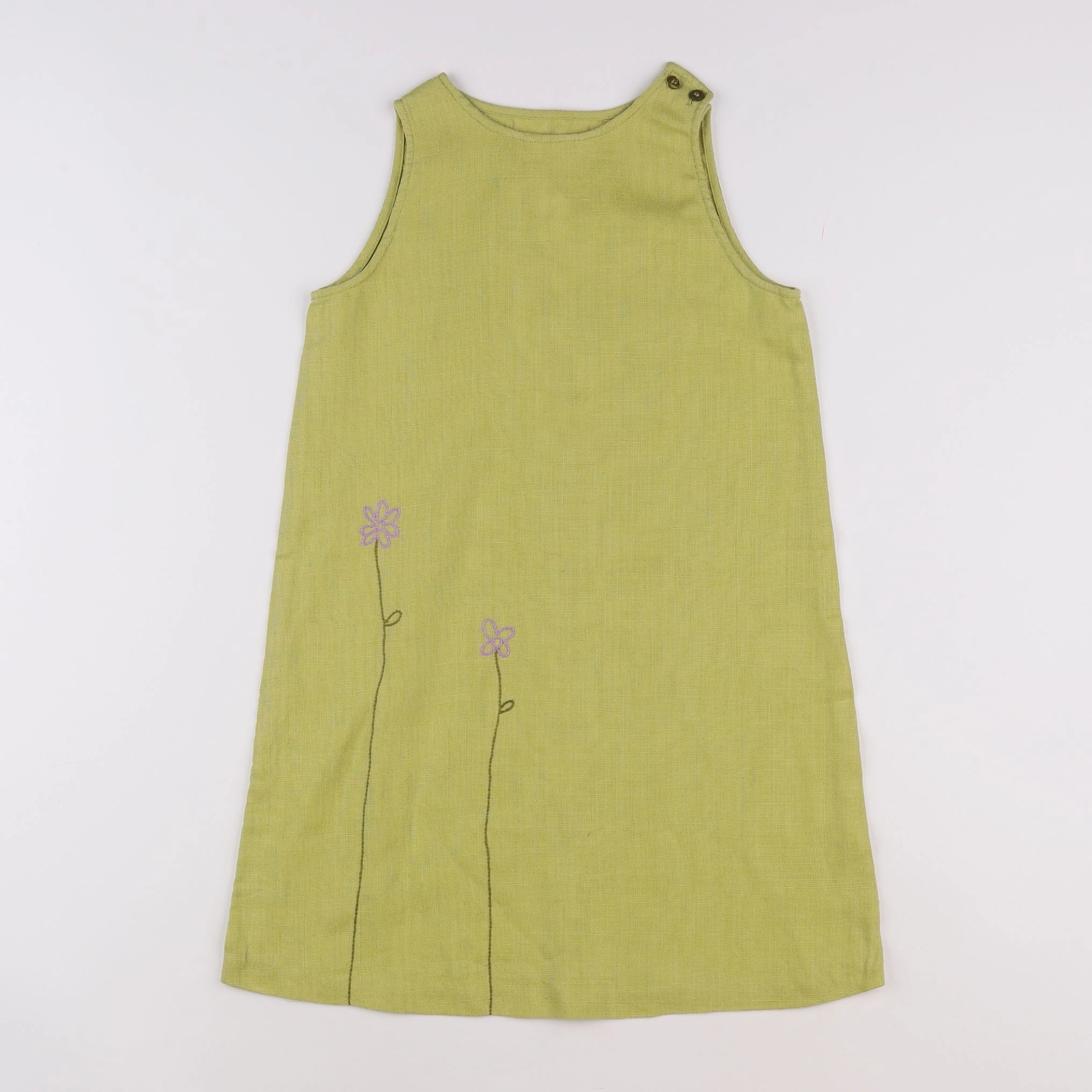 Bonpoint - robe jaune - 8 ans