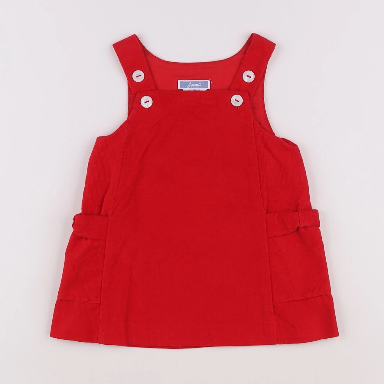 Jacadi - robe rouge - 6 mois